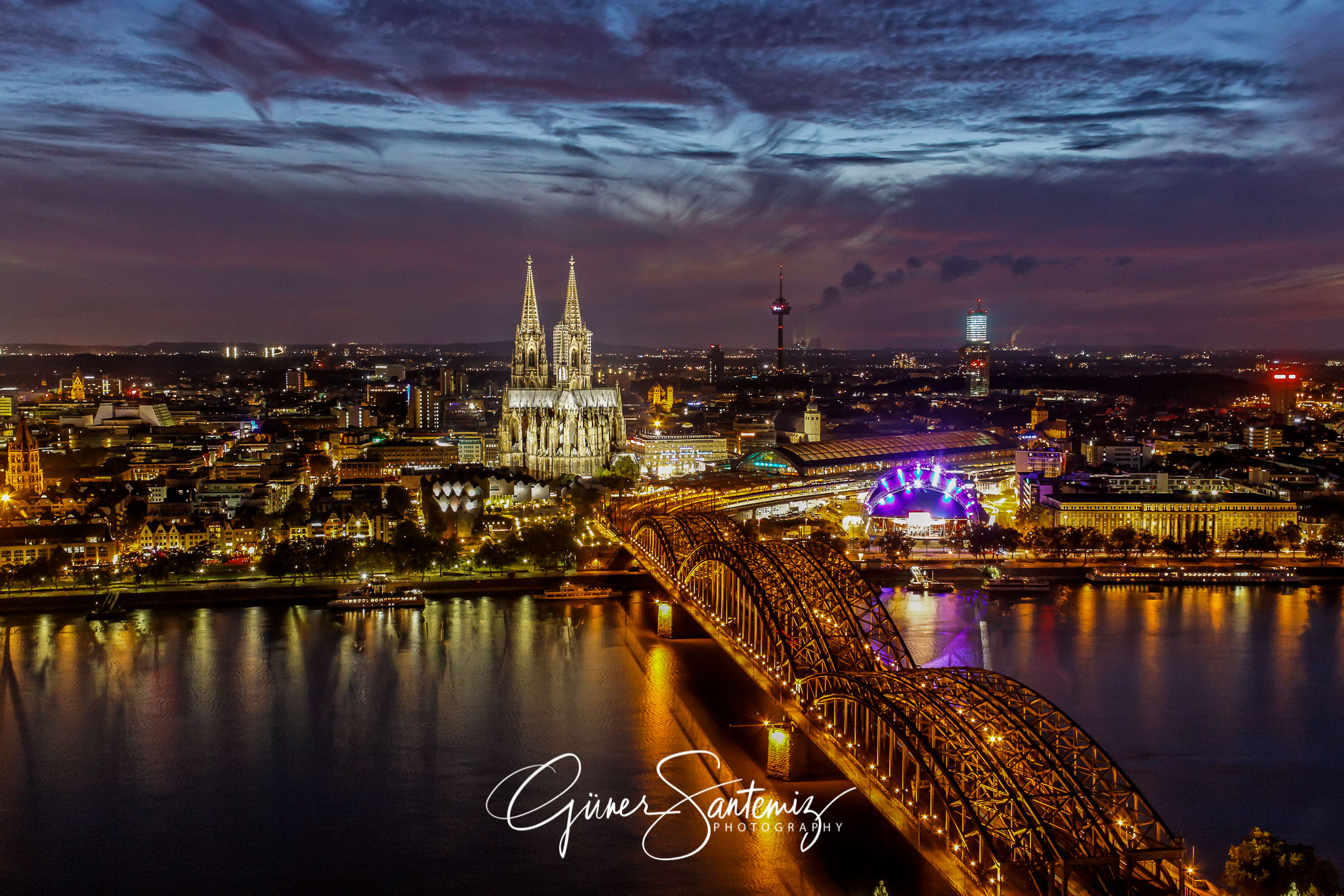 Köln bei Nacht
