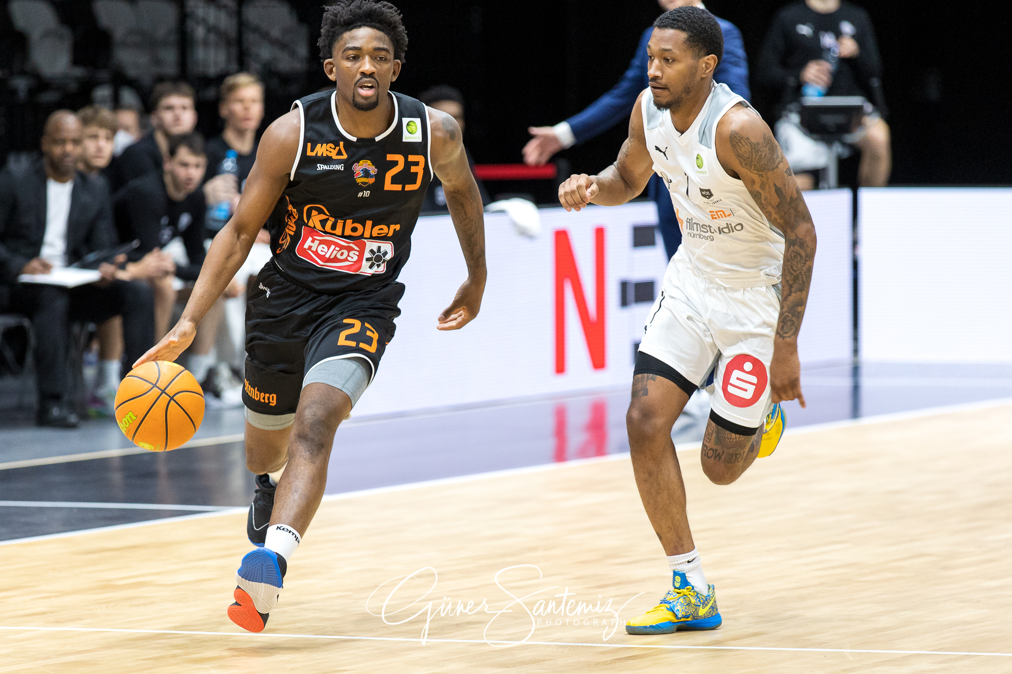 Nuernberg Falcons BC vs. wiha Panthers Schwenningen - Basketball