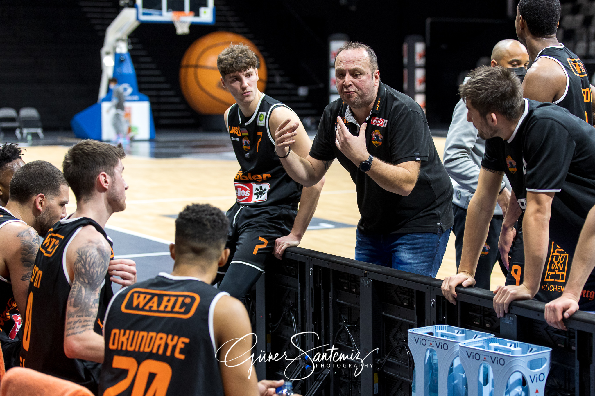 Nuernberg Falcons BC vs. wiha Panthers Schwenningen - Basketball