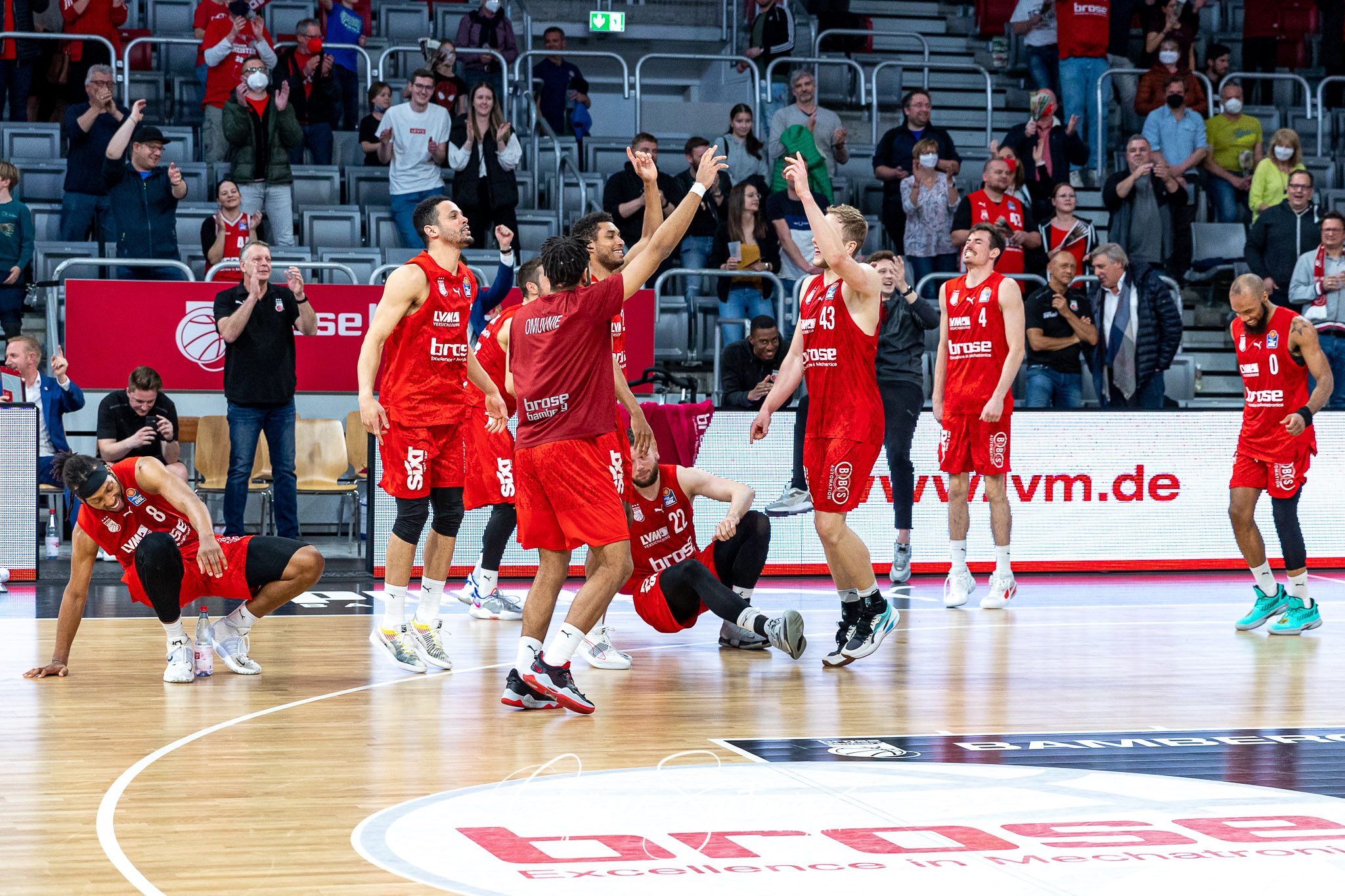 Brose Bamberg vs. BG Goettingen - Basketball - easyCredit BBL -