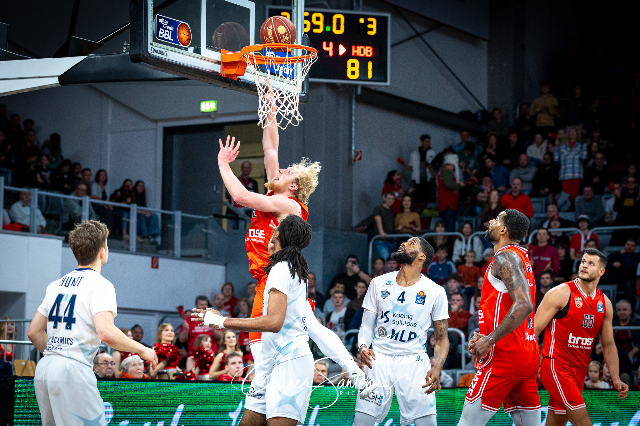 Bamberg Baskets vs. MLP Academics Heidelberg - Basketball - easy