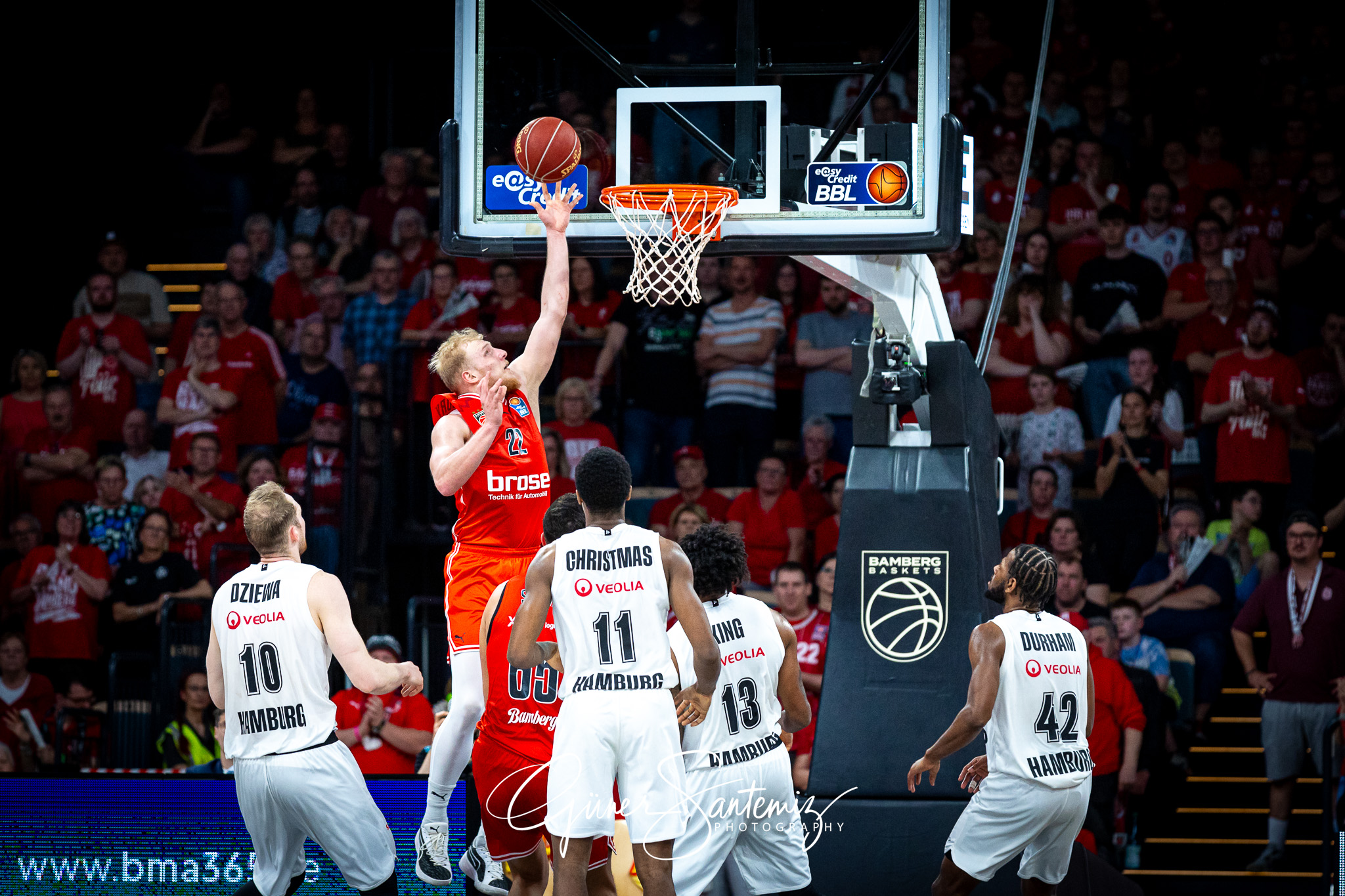 Bamberg Baskets vs. Veolia Hamburg Towers - Basketball - easyCre