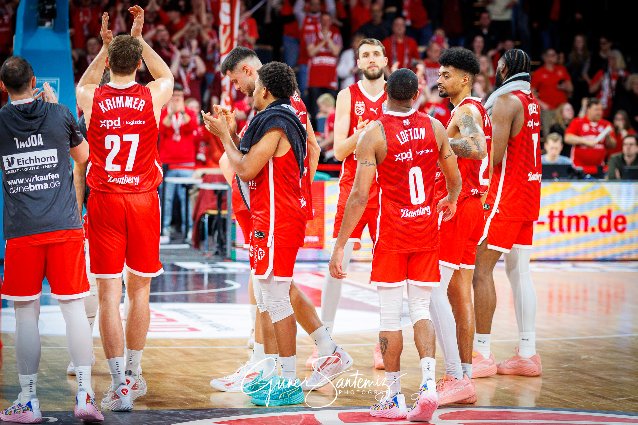Bamberg Baskets vs. FC Bayern Muenchen Basketball - Basketball -