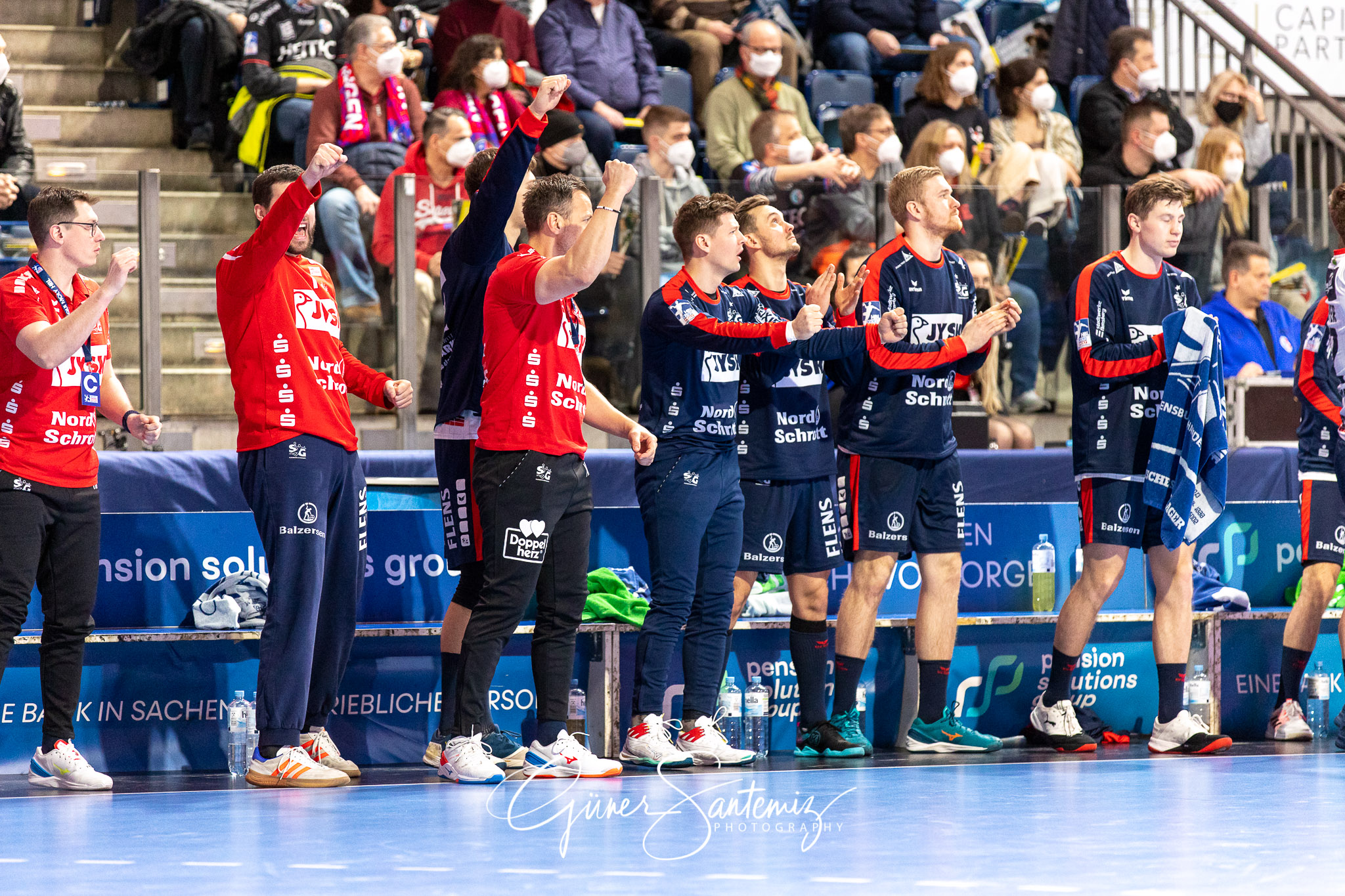 HC Erlangen vs. SG Flensburg-Handewitt - Handball - Bundesliga -