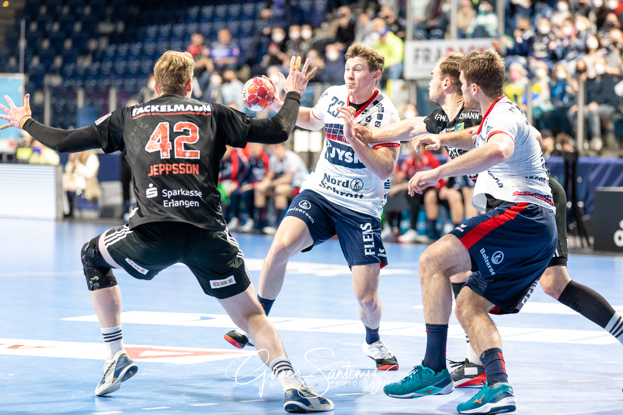 HC Erlangen vs. SG Flensburg-Handewitt - Handball - Bundesliga -