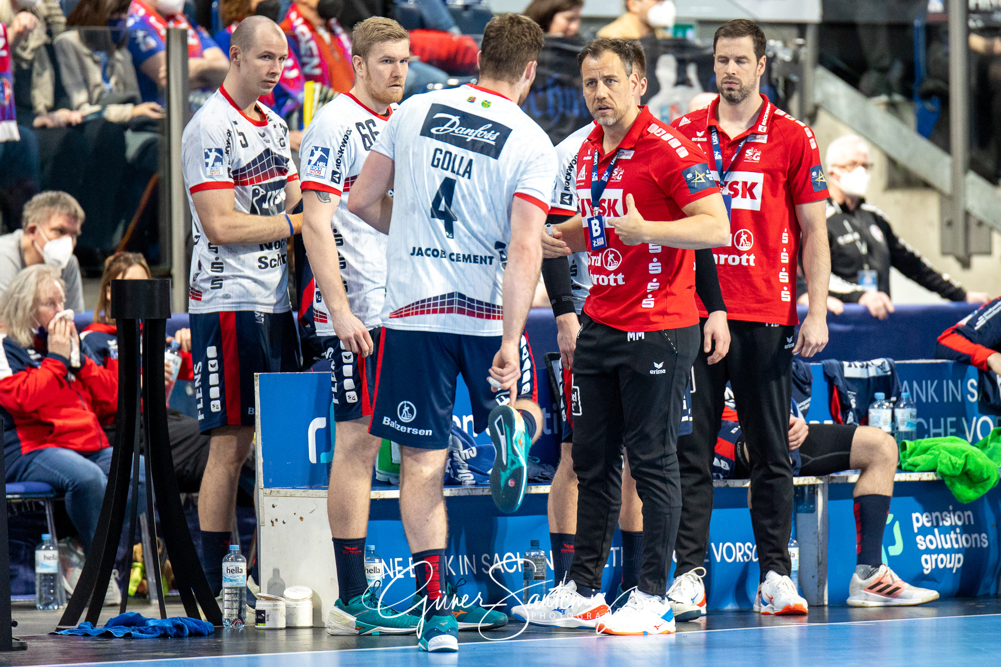 HC Erlangen vs. SG Flensburg-Handewitt - Handball - Bundesliga -