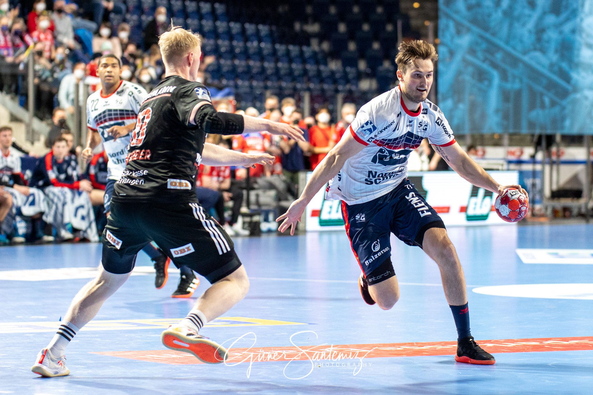 HC Erlangen vs. SG Flensburg-Handewitt - Handball - Bundesliga -