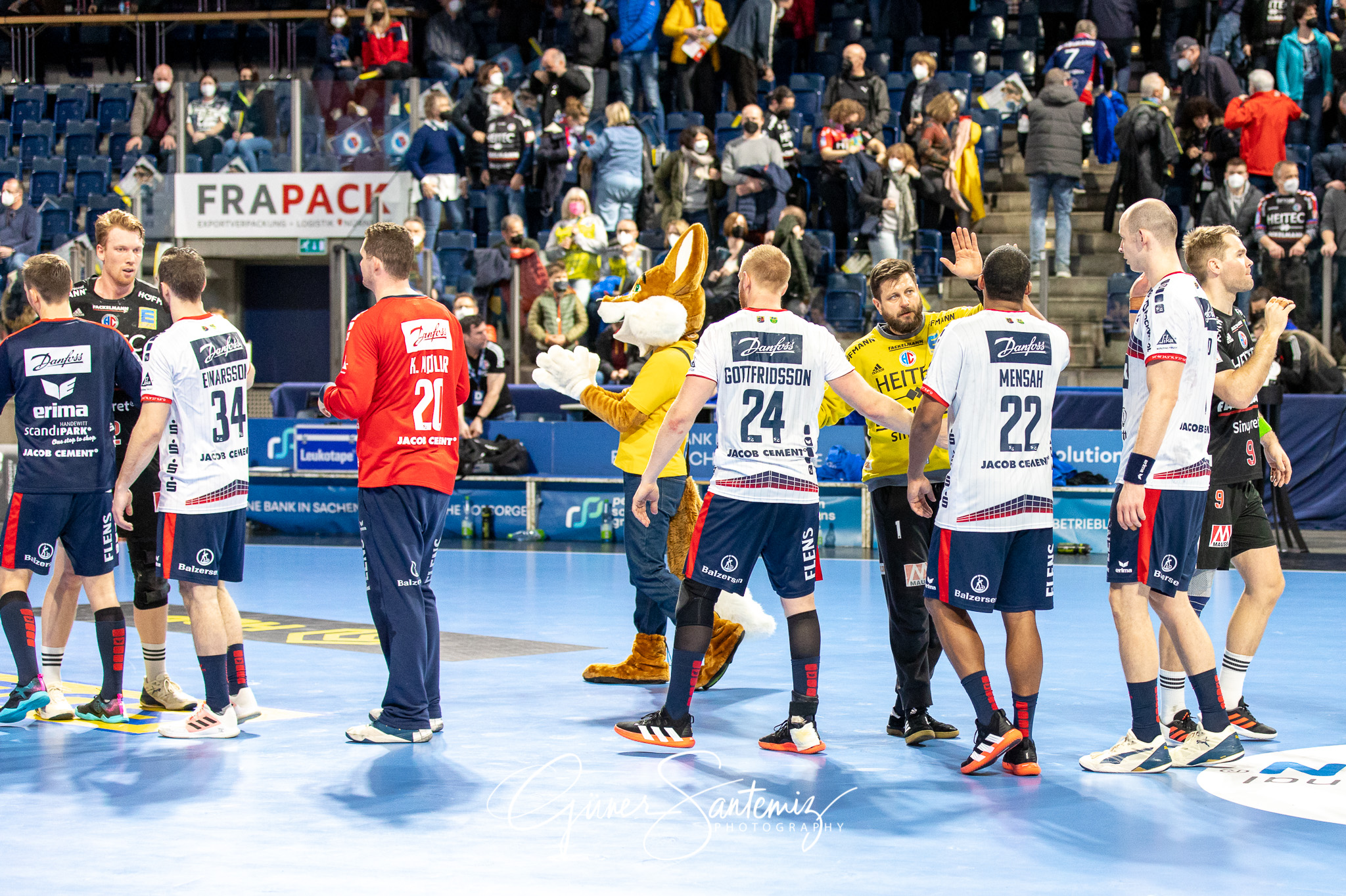 HC Erlangen vs. SG Flensburg-Handewitt - Handball - Bundesliga -
