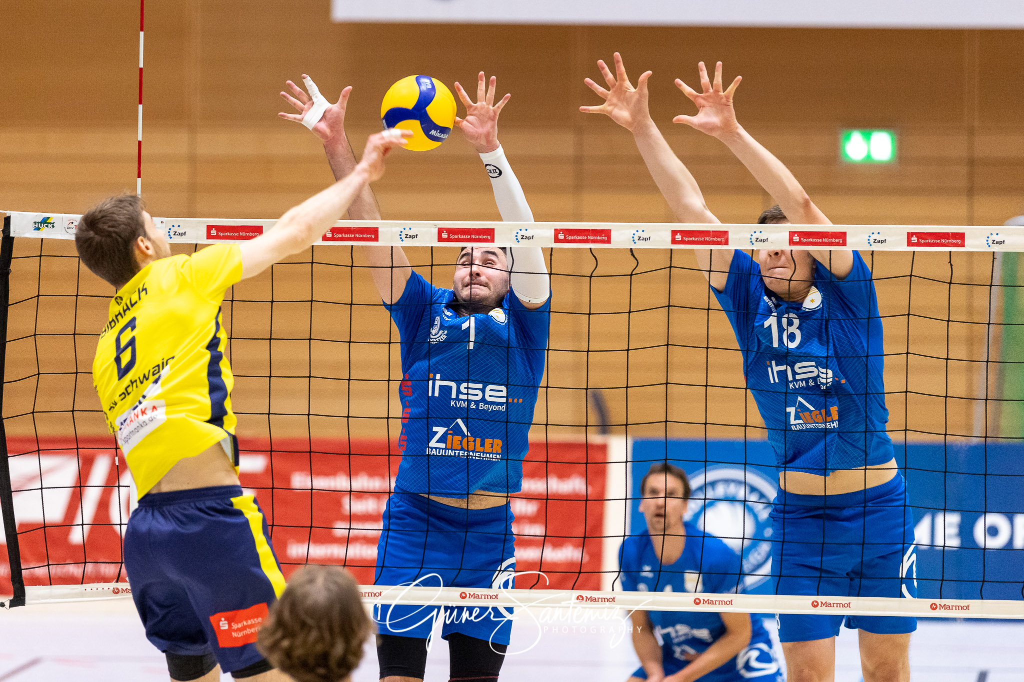SV Schwaig - TSV Mimmenhausen, Volleyball, 2. Bundesliga Sued, 8. Spieltag, Saison 2021/2022, 20.11.2021