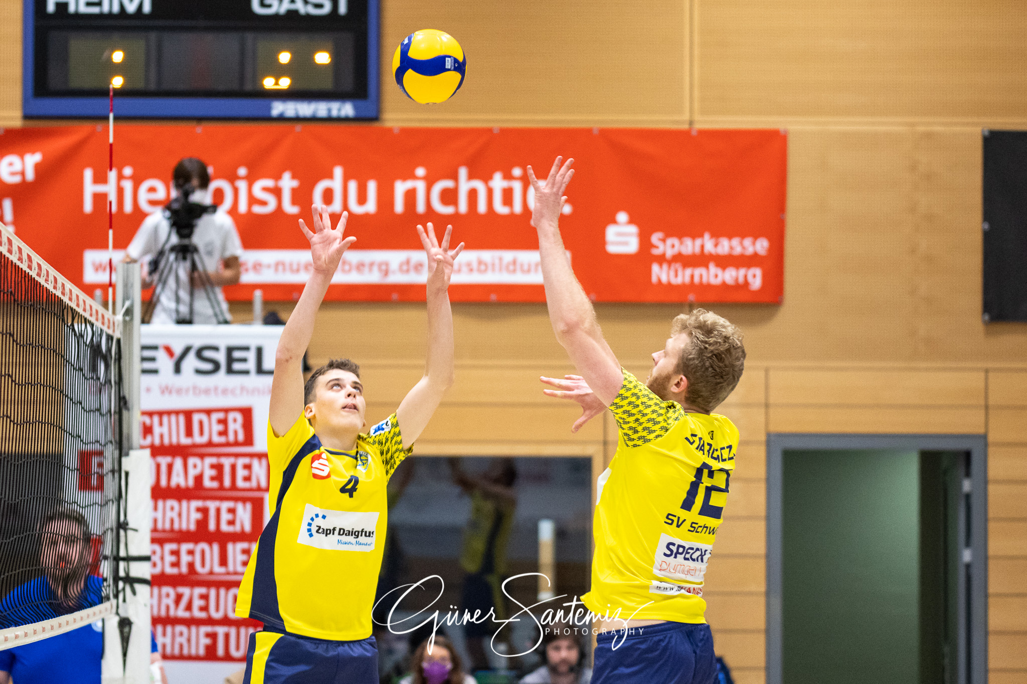 SV Schwaig vs. TV/DJK Hammelburg - Volleyball - 2. Bundesliga -