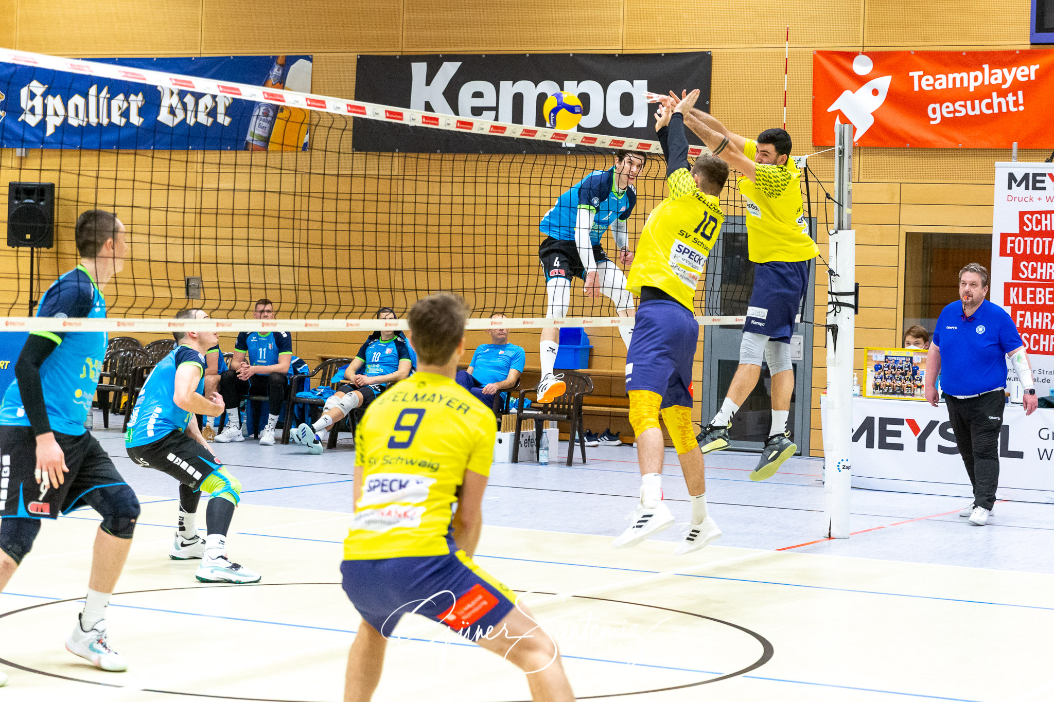 SV Schwaig vs. TV/DJK Hammelburg - Volleyball - 2. Bundesliga -
