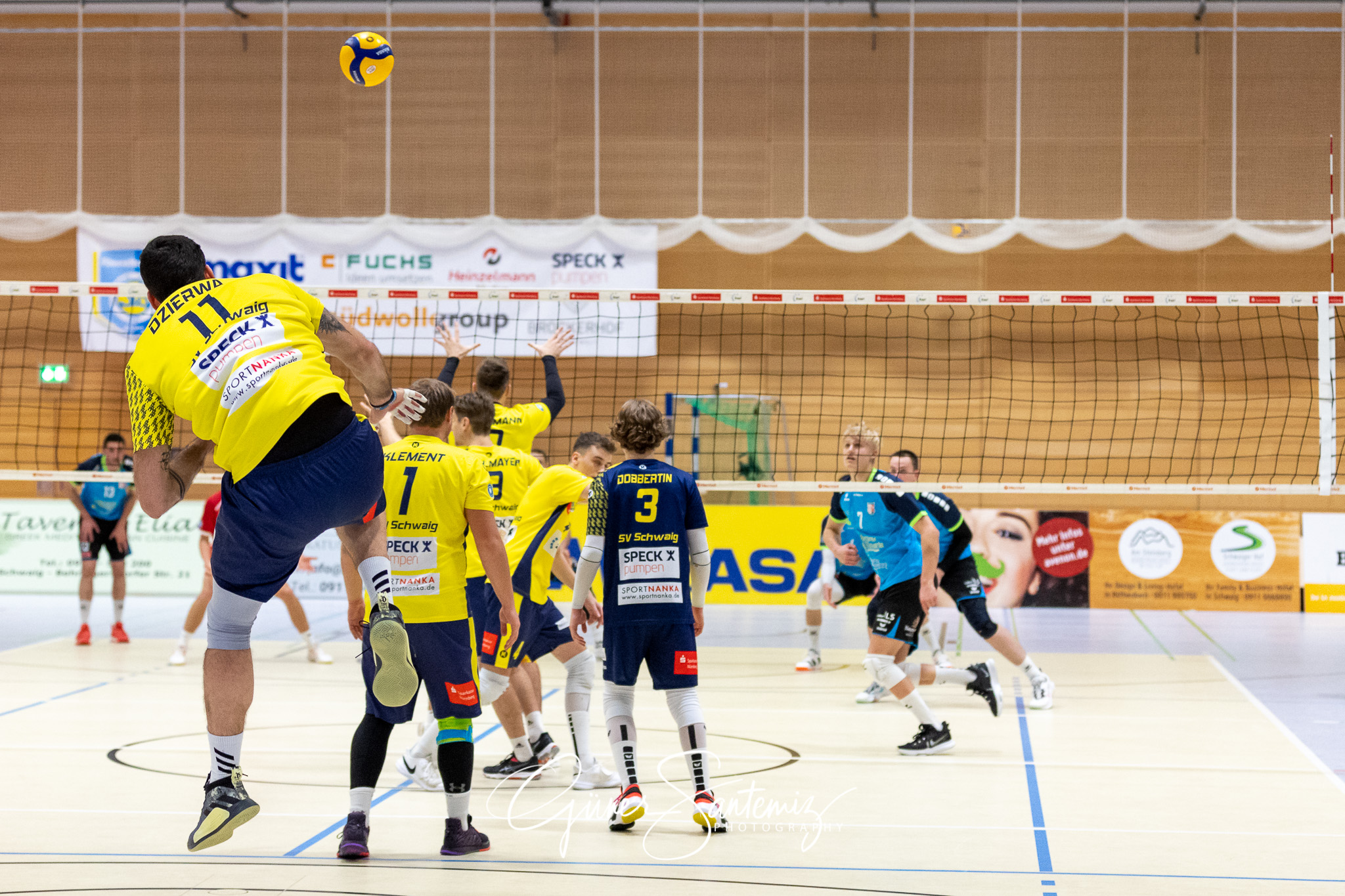 SV Schwaig vs. TV/DJK Hammelburg - Volleyball - 2. Bundesliga -