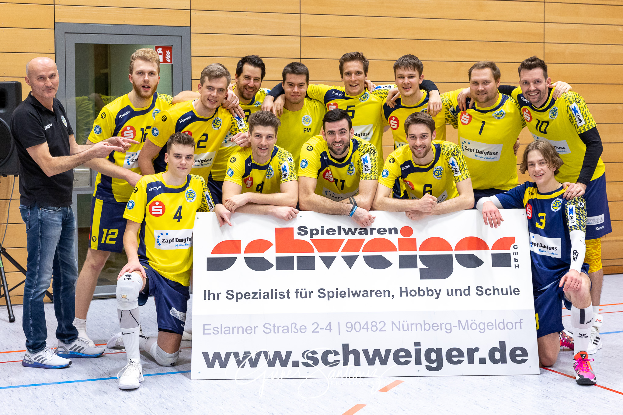 SV Schwaig vs. TV/DJK Hammelburg - Volleyball - 2. Bundesliga -