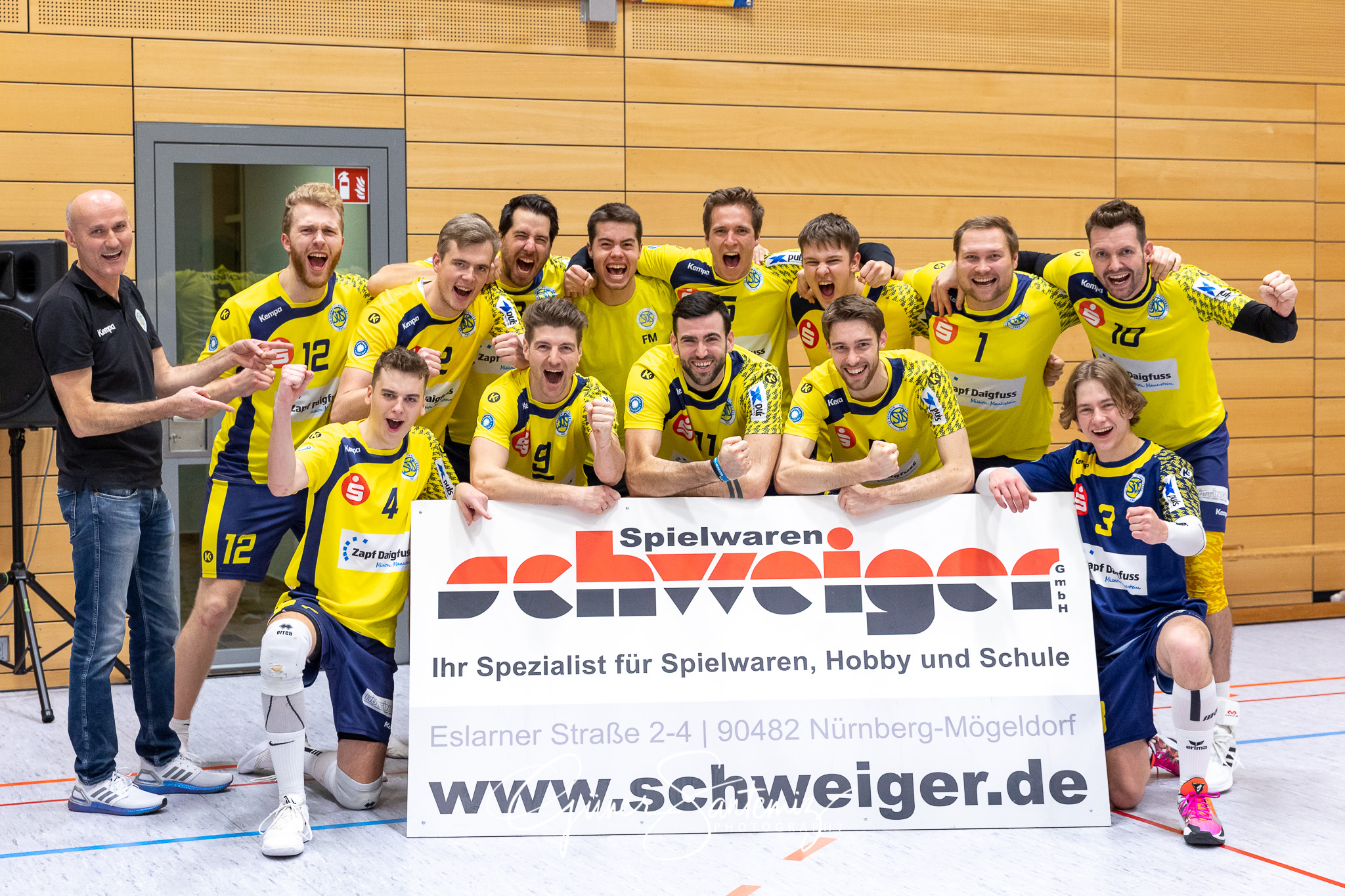 SV Schwaig vs. TV/DJK Hammelburg - Volleyball - 2. Bundesliga -