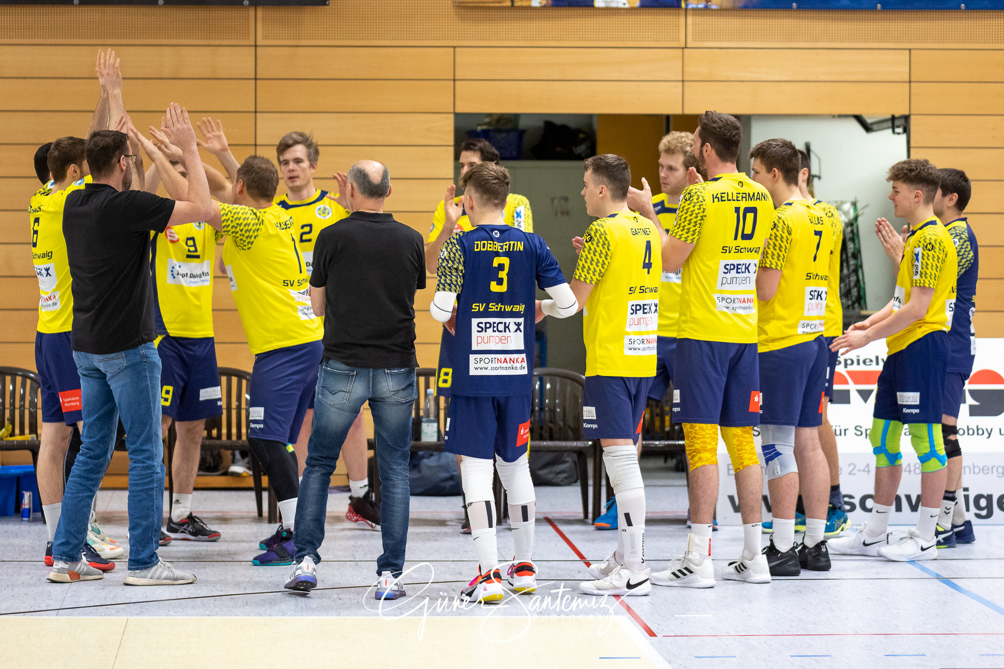 SV Schwaig vs. Blue Volleys Gotha - Volleyball - 2. Bundesliga -