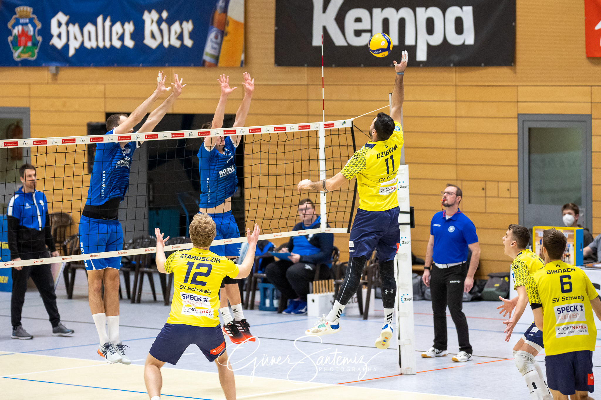 SV Schwaig vs. Blue Volleys Gotha - Volleyball - 2. Bundesliga -