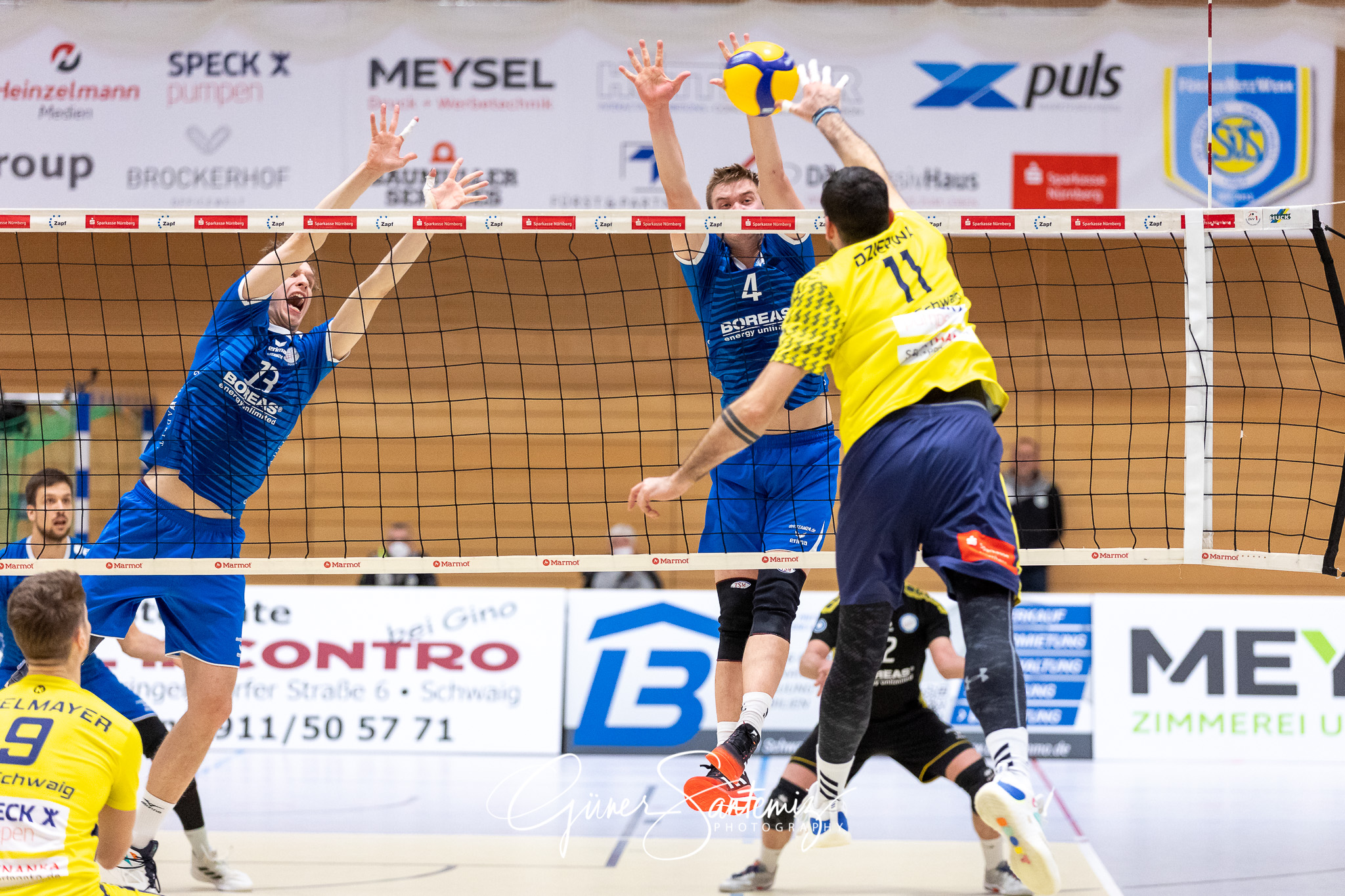 SV Schwaig vs. Blue Volleys Gotha - Volleyball - 2. Bundesliga -