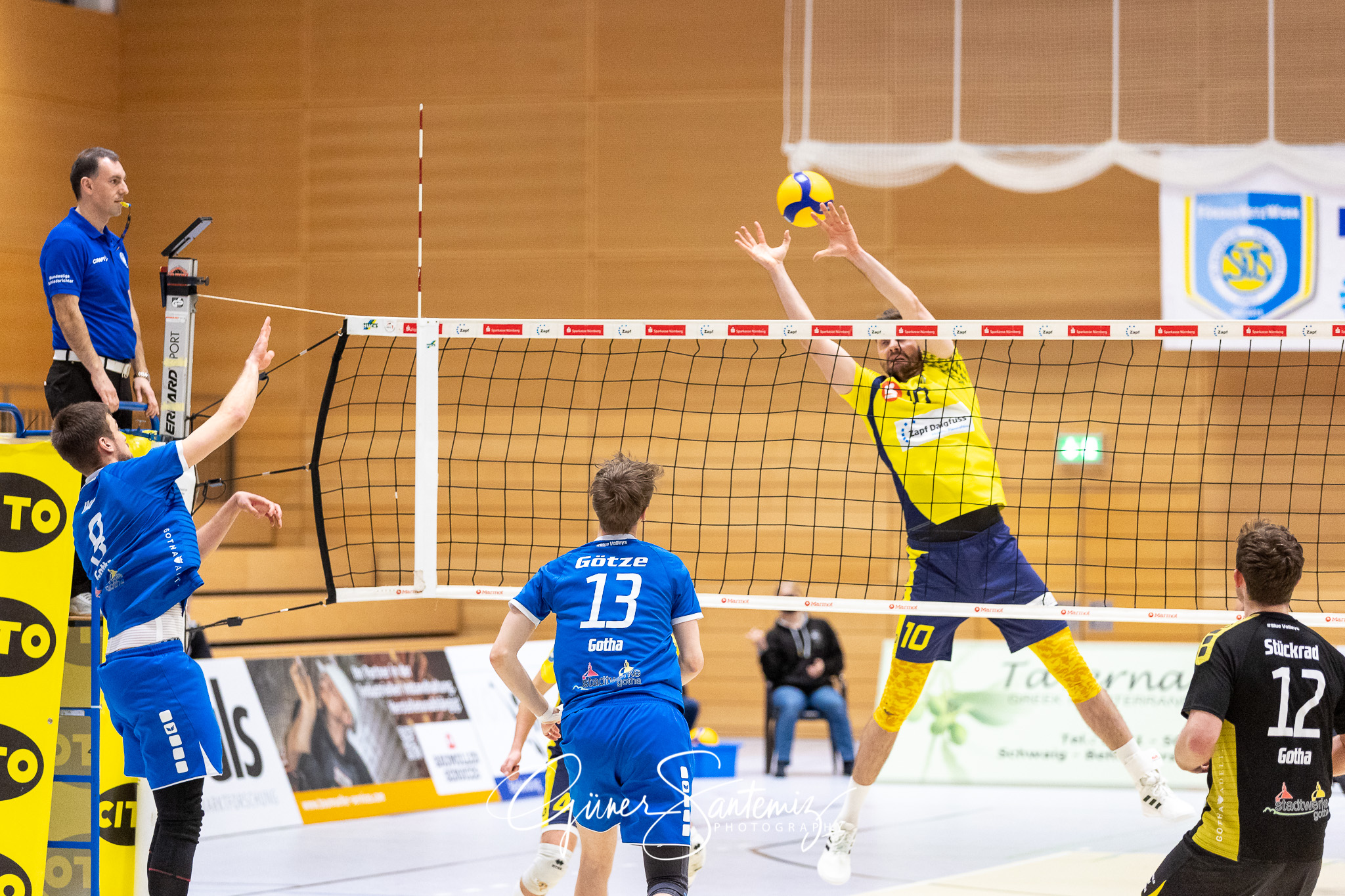 SV Schwaig vs. Blue Volleys Gotha - Volleyball - 2. Bundesliga -
