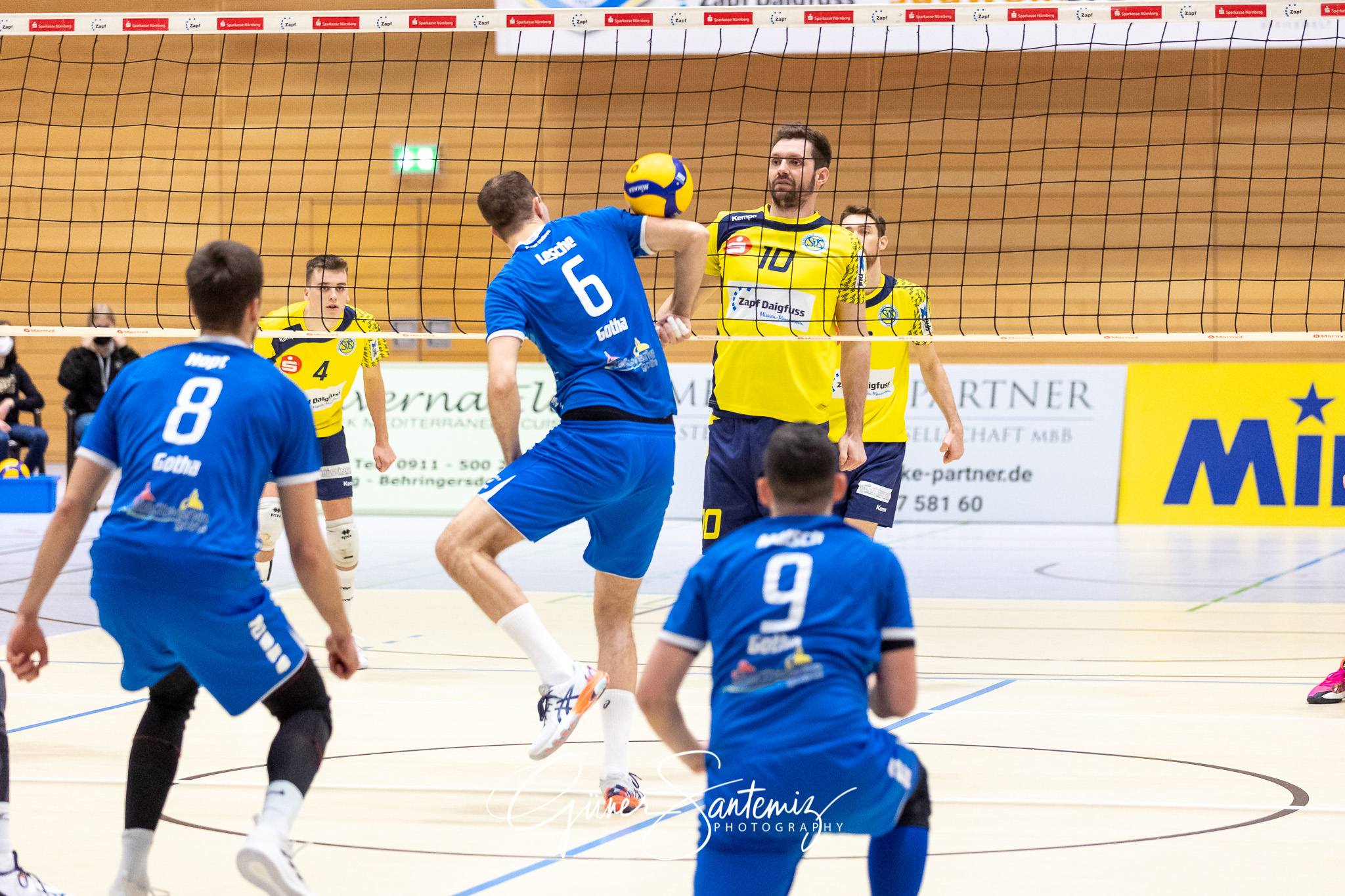 SV Schwaig vs. Blue Volleys Gotha - Volleyball - 2. Bundesliga -
