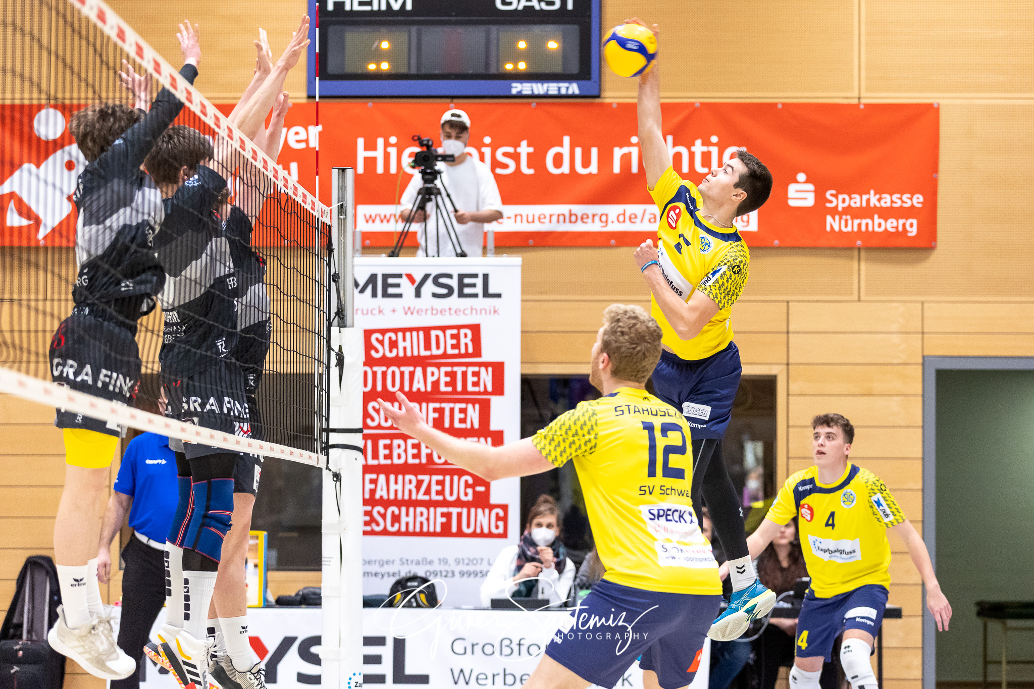 SV Schwaig vs. TSV Grafing - Volleyball - 2. Bundesliga - 17. Sp