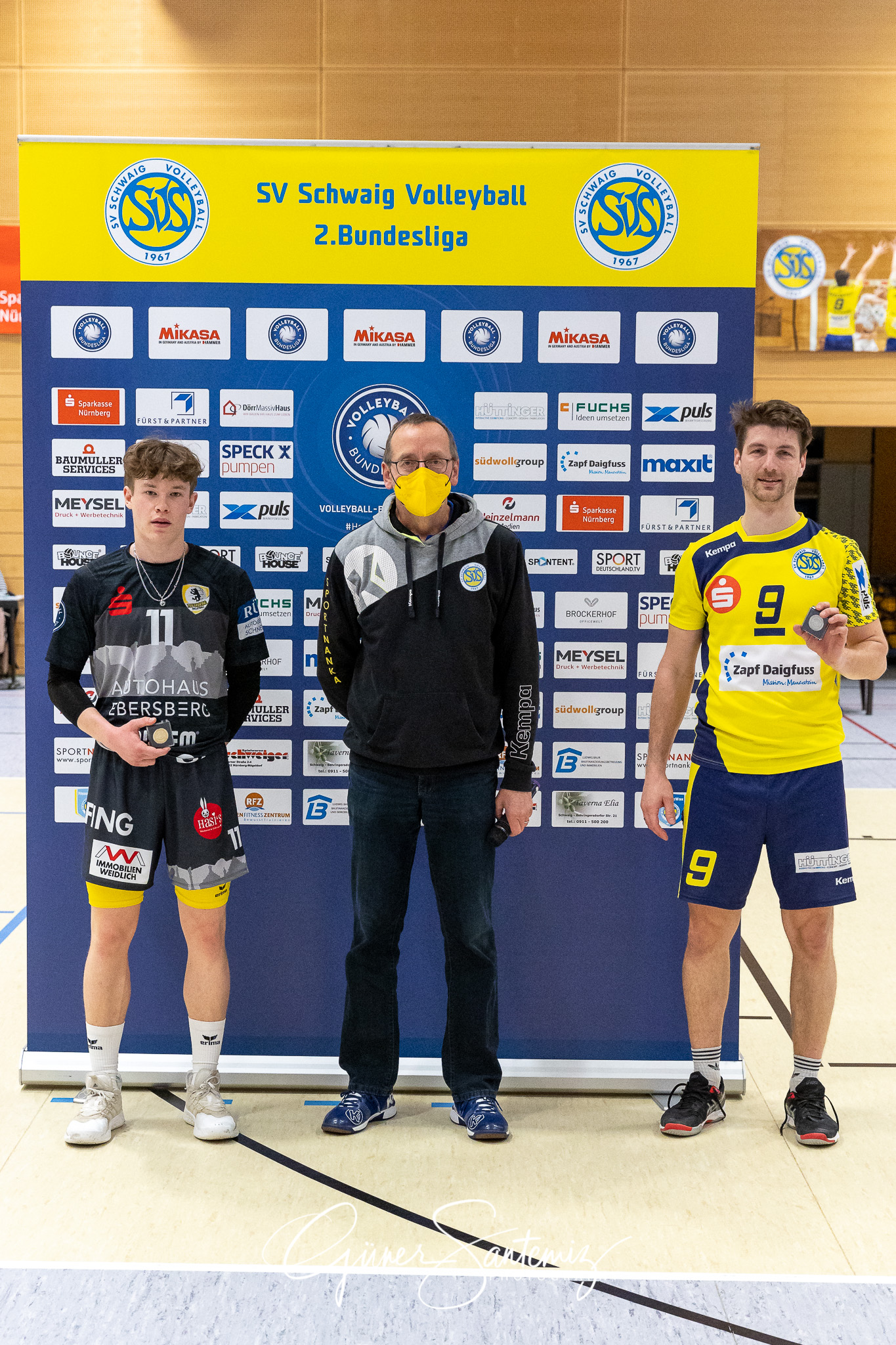 SV Schwaig vs. TSV Grafing - Volleyball - 2. Bundesliga - 17. Sp