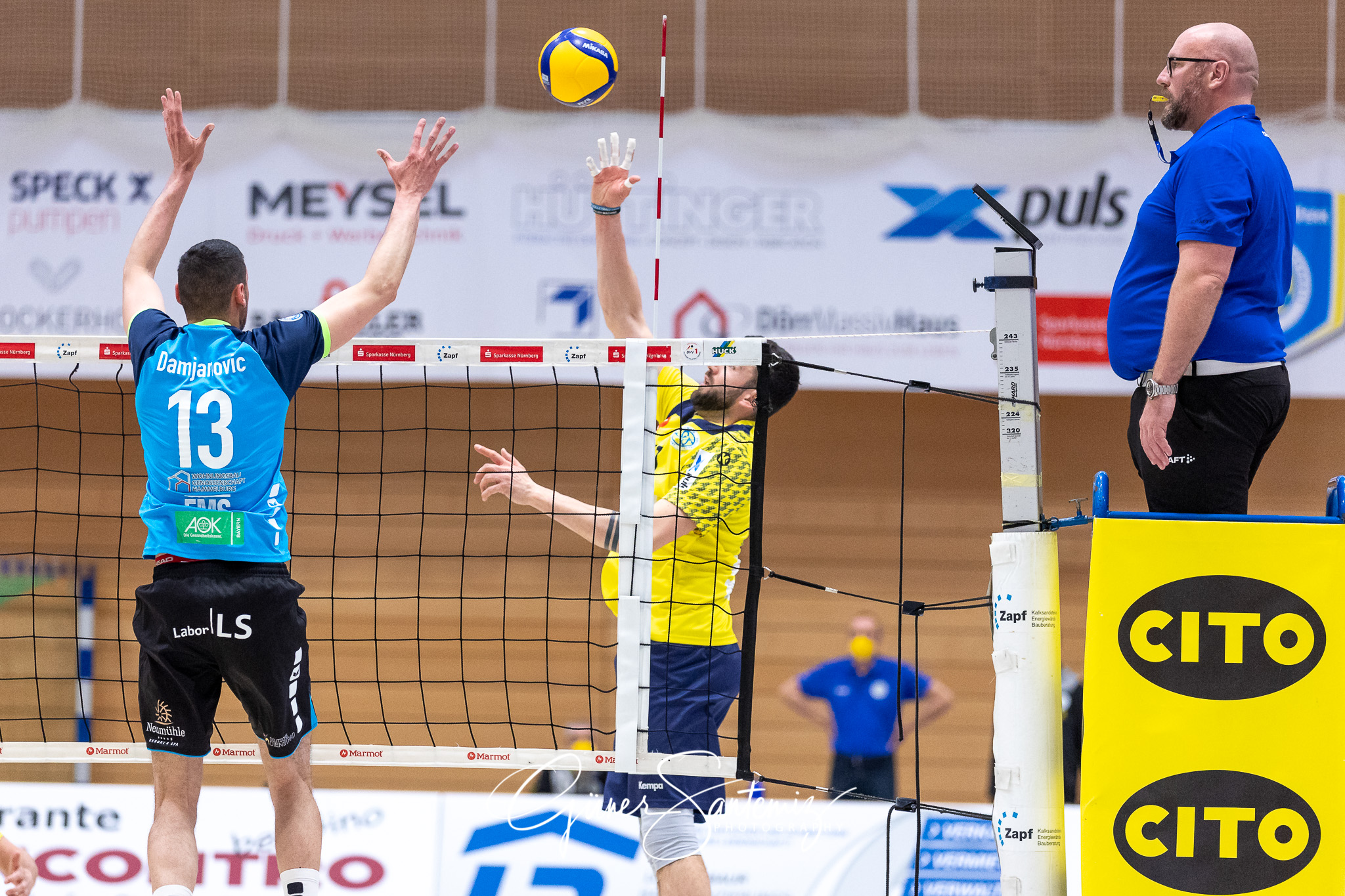 TV/DJK Hammelburg vs. SV Schwaig - Volleyball - 2. Bundesliga -