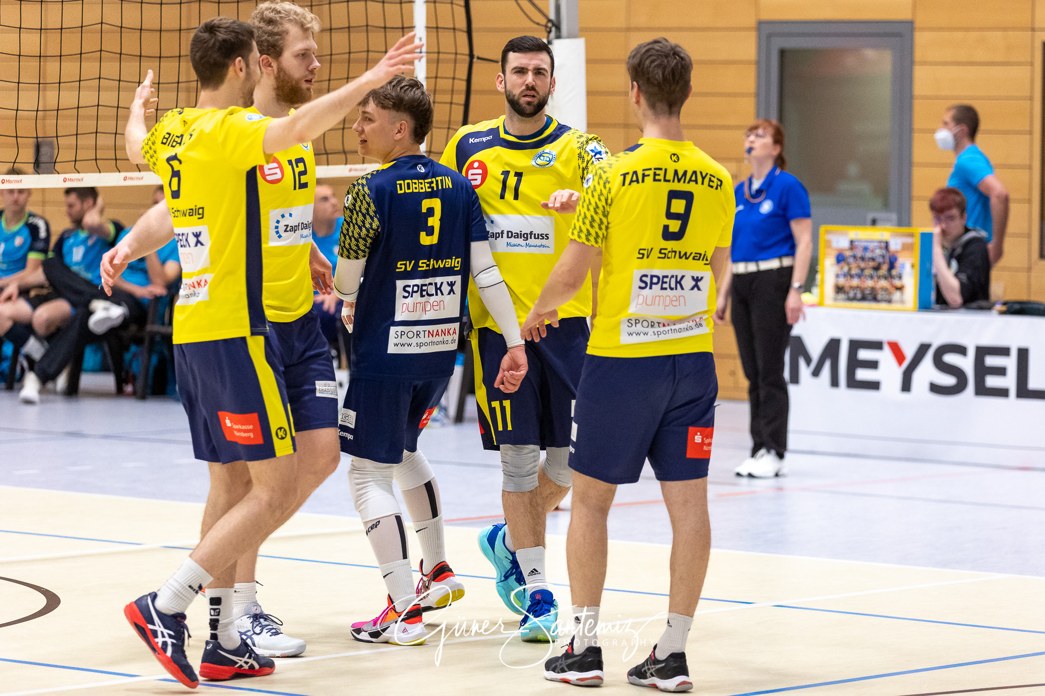 TV/DJK Hammelburg vs. SV Schwaig - Volleyball - 2. Bundesliga -