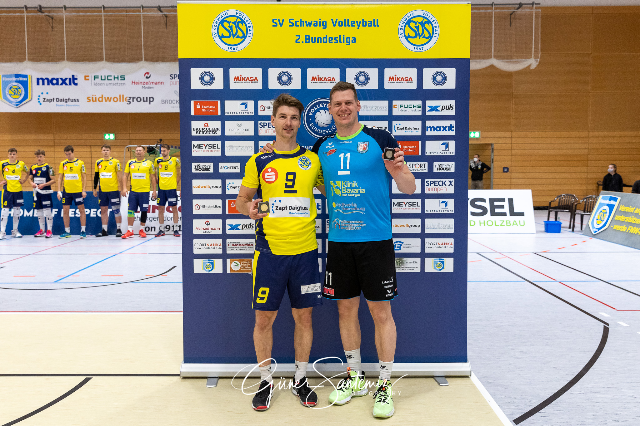 TV/DJK Hammelburg vs. SV Schwaig - Volleyball - 2. Bundesliga -