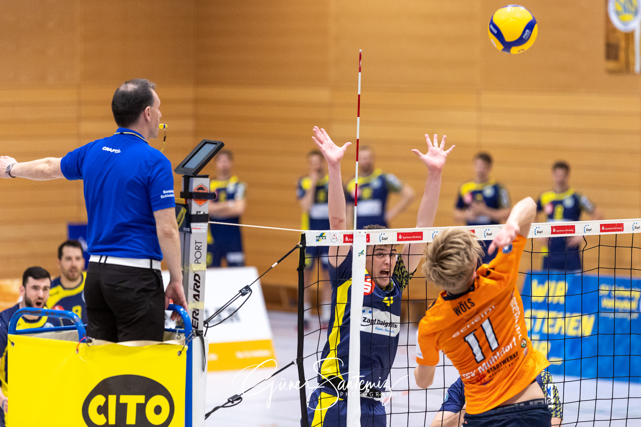 SV Schwaig vs. TSV Muehldorf - Volleyball - 2. Bundesliga - 22.