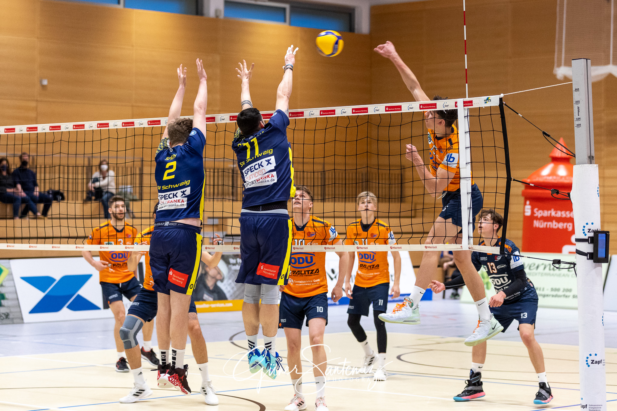 SV Schwaig vs. TSV Muehldorf - Volleyball - 2. Bundesliga - 22.