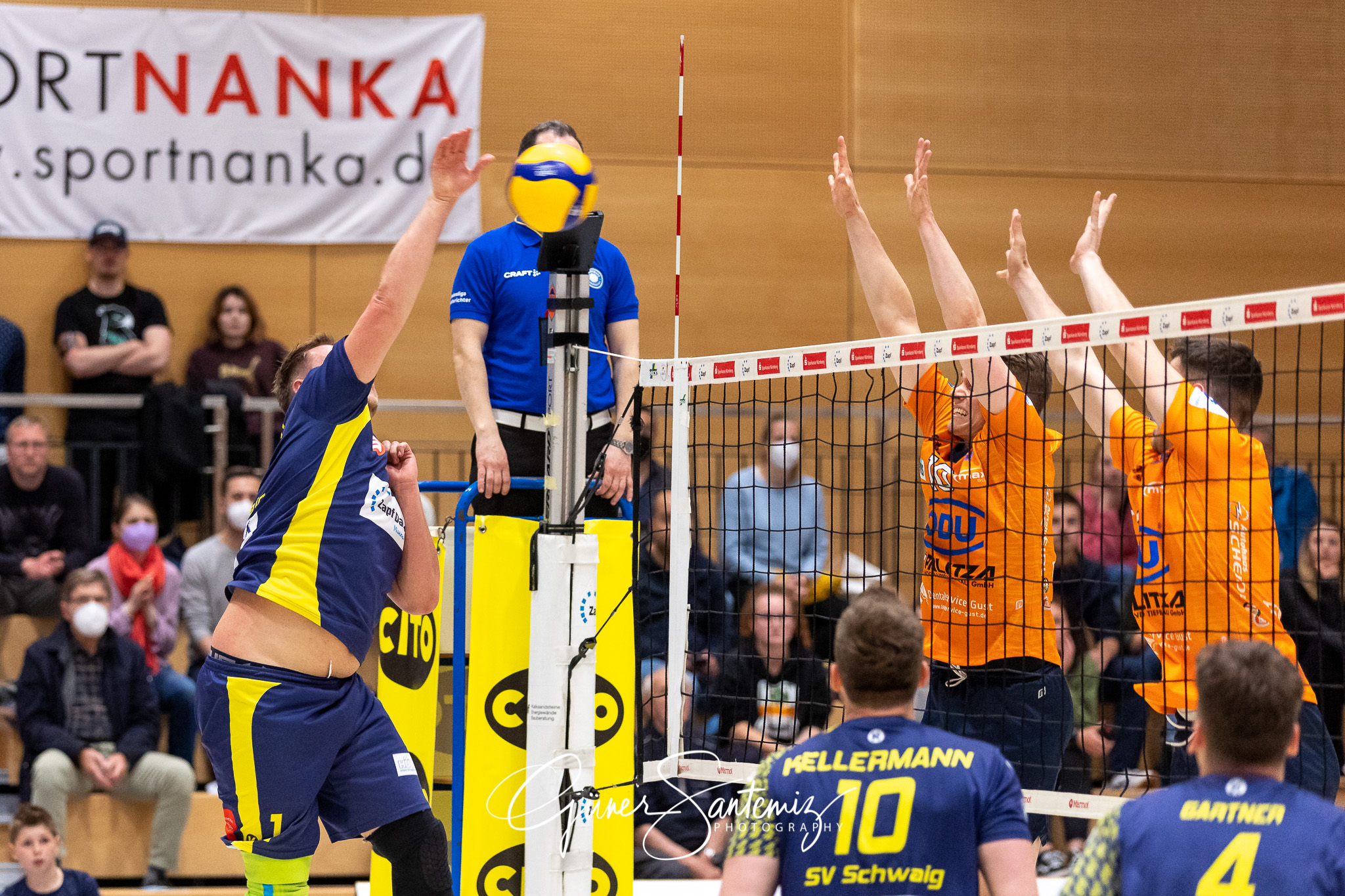 SV Schwaig vs. TSV Muehldorf - Volleyball - 2. Bundesliga - 22.