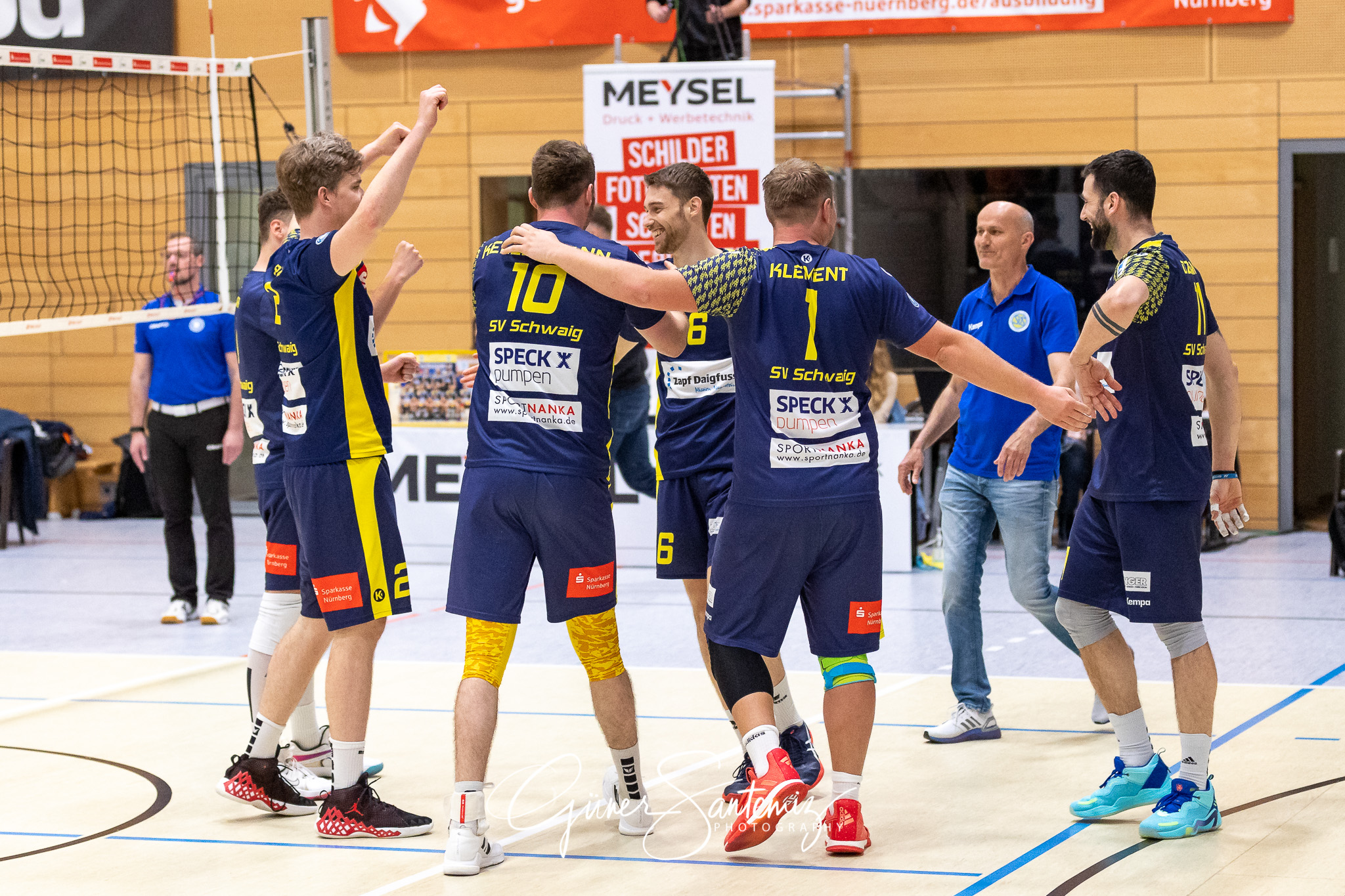 SV Schwaig vs. TSV Muehldorf - Volleyball - 2. Bundesliga - 22.