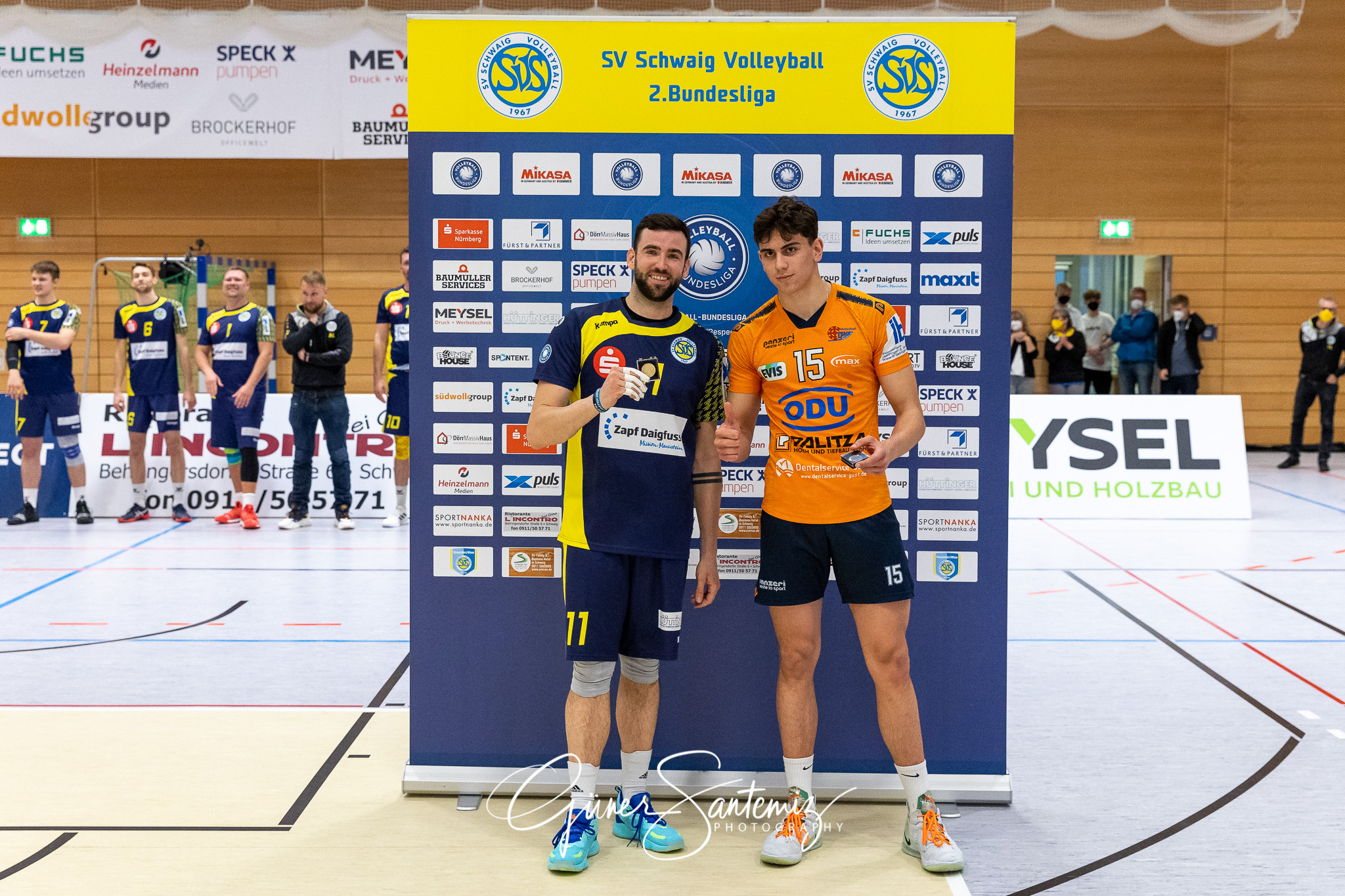 SV Schwaig vs. TSV Muehldorf - Volleyball - 2. Bundesliga - 22.