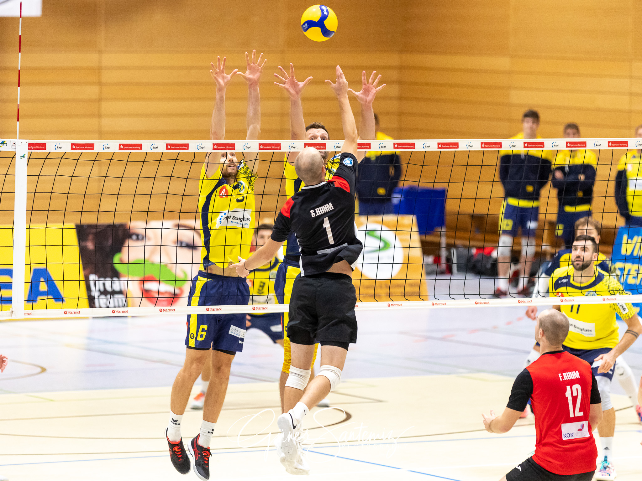 SV Schwaig vs. TuS Kriftel - Volleyball - 2. Bundesliga Sued - 1