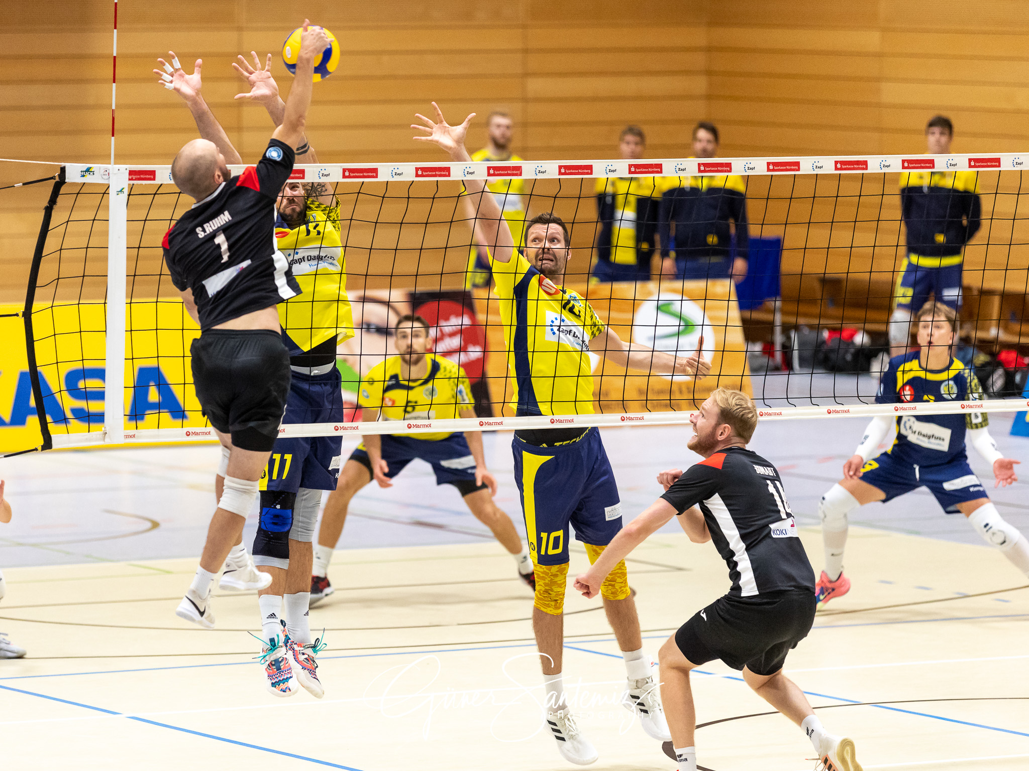 SV Schwaig vs. TuS Kriftel - Volleyball - 2. Bundesliga Sued - 1
