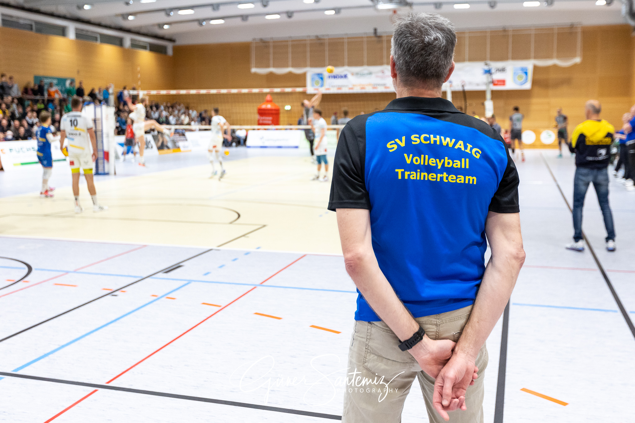 SV Schwaig - TSV Haching Muenchen - Volleyball - DVV-Pokal - Ach