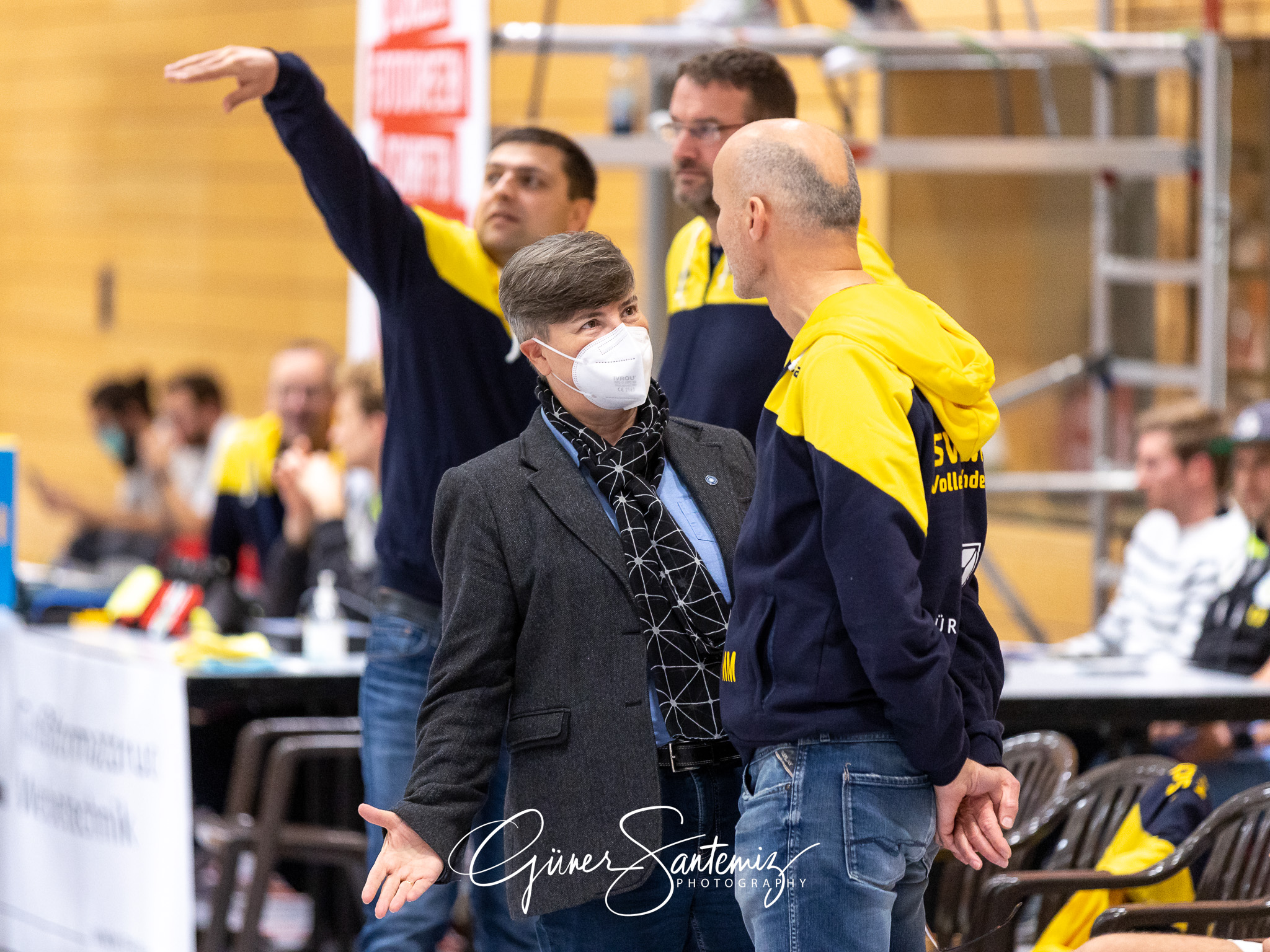 SV Schwaig - TSV Haching Muenchen - Volleyball - DVV-Pokal - Ach