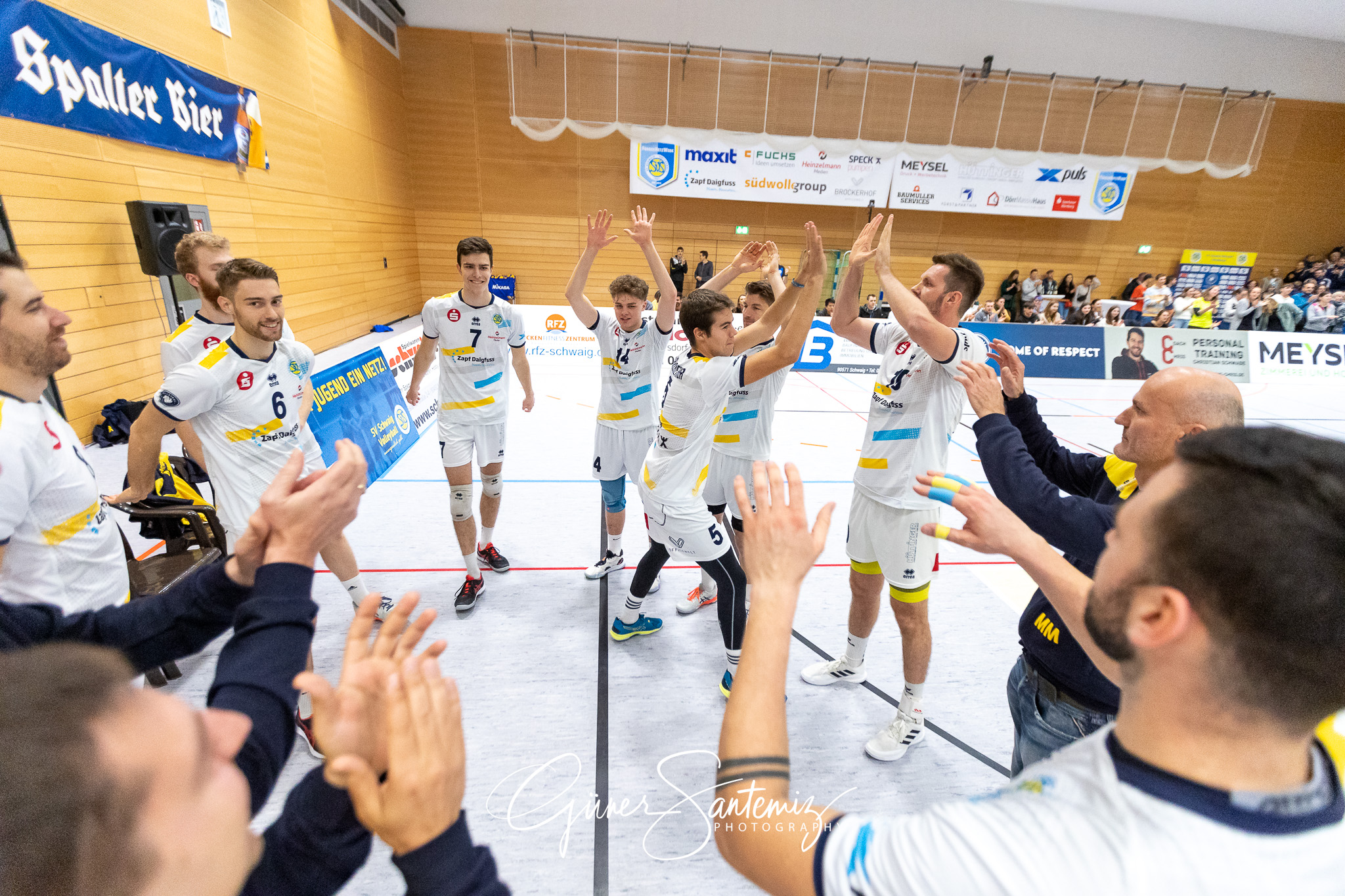 SV Schwaig - TSV Haching Muenchen - Volleyball - DVV-Pokal - Ach
