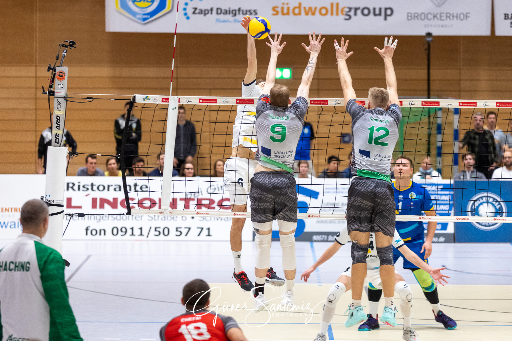 SV Schwaig - TSV Haching Muenchen - Volleyball - DVV-Pokal - Ach