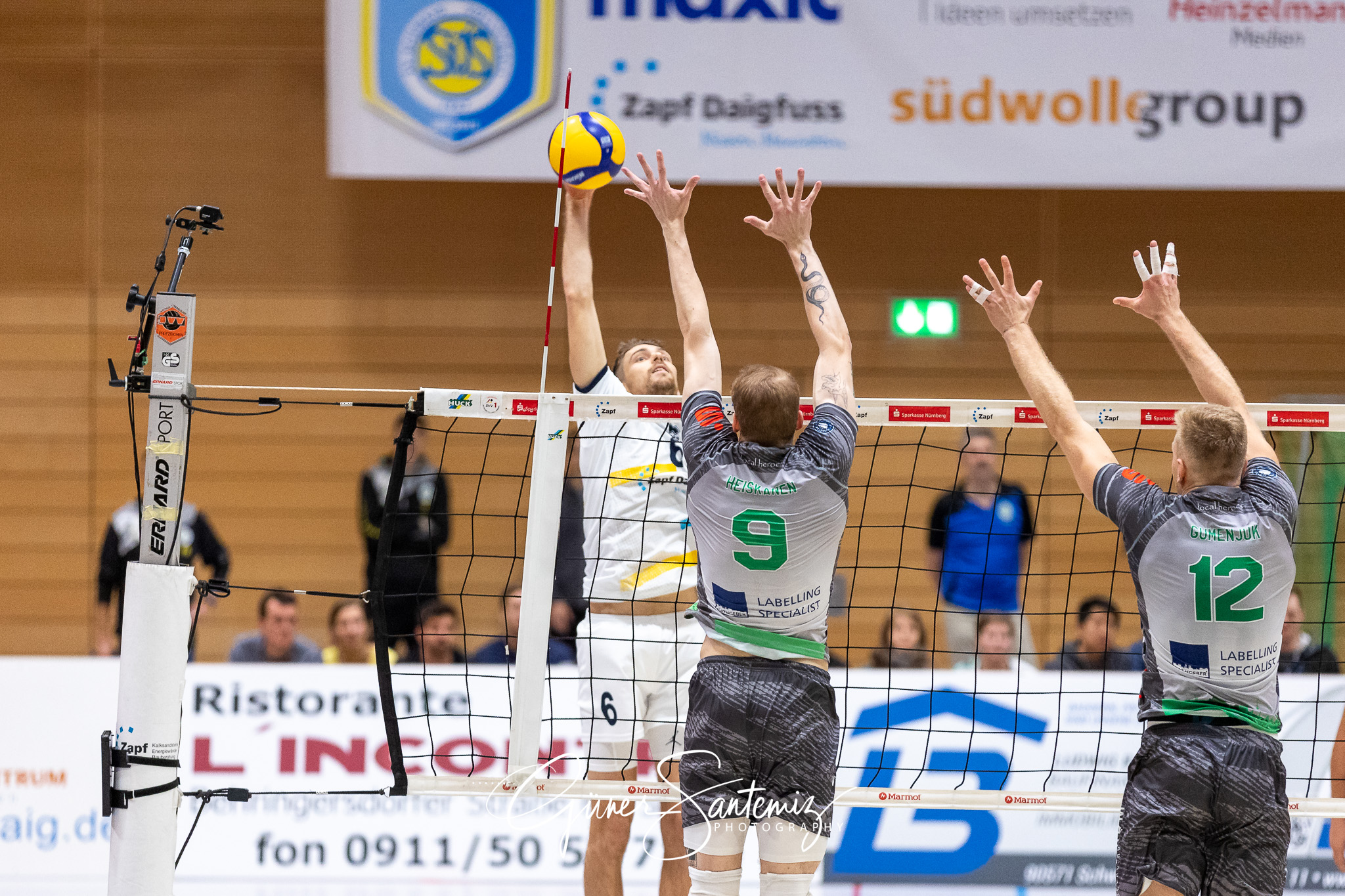 SV Schwaig - TSV Haching Muenchen - Volleyball - DVV-Pokal - Ach