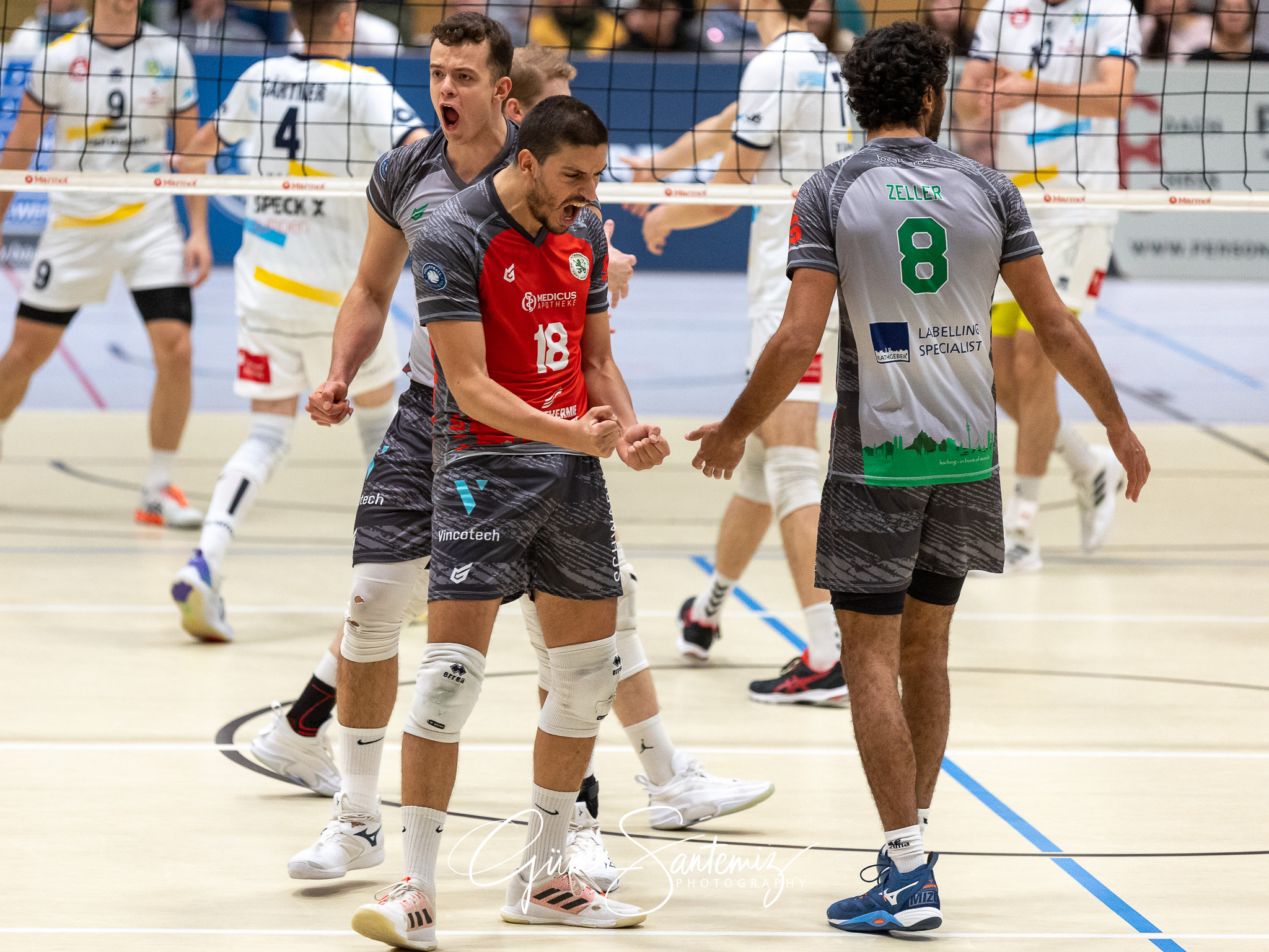 SV Schwaig - TSV Haching Muenchen - Volleyball - DVV-Pokal - Ach