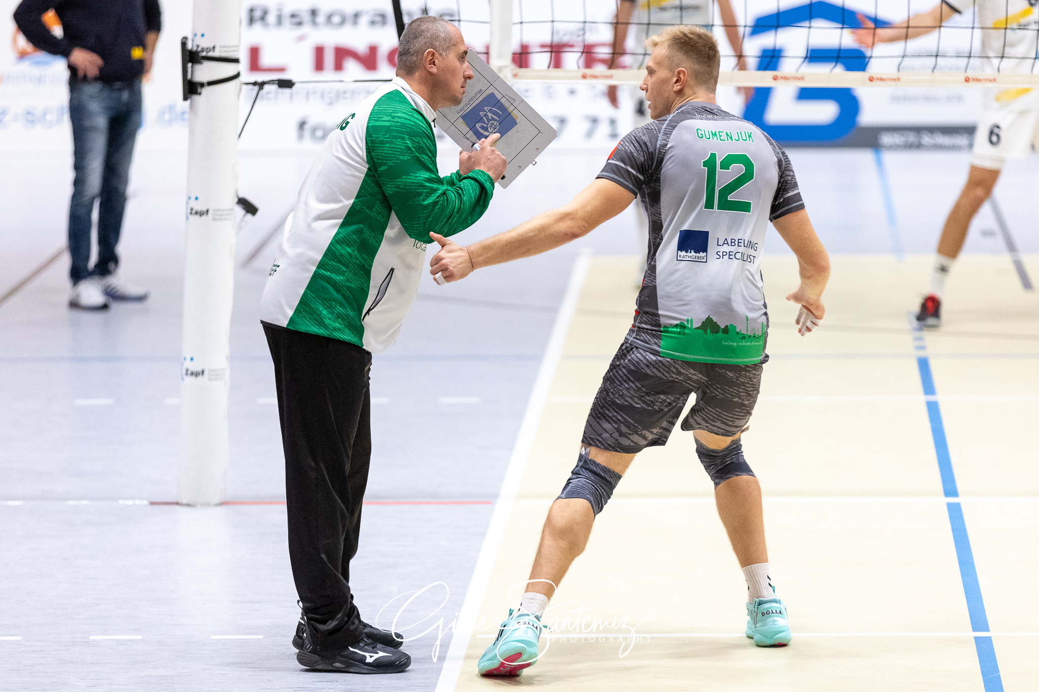 SV Schwaig - TSV Haching Muenchen - Volleyball - DVV-Pokal - Ach