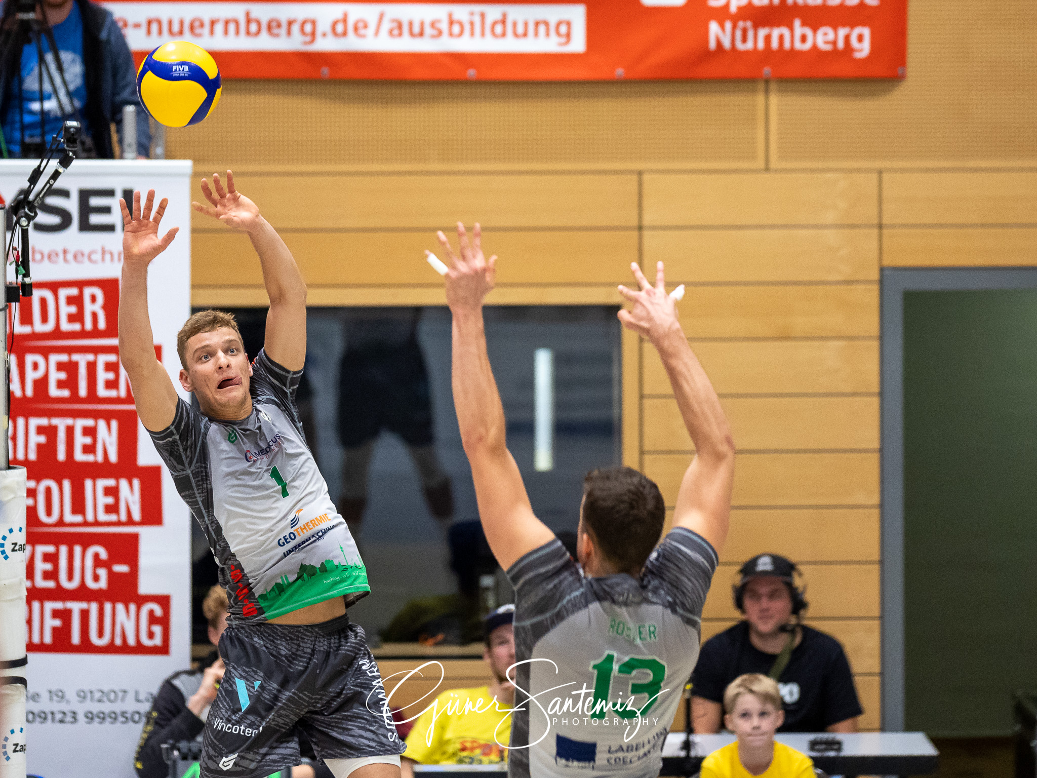 SV Schwaig - TSV Haching Muenchen - Volleyball - DVV-Pokal - Ach