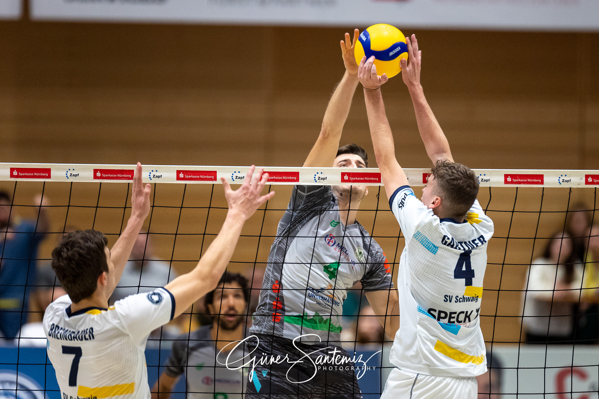SV Schwaig - TSV Haching Muenchen - Volleyball - DVV-Pokal - Ach