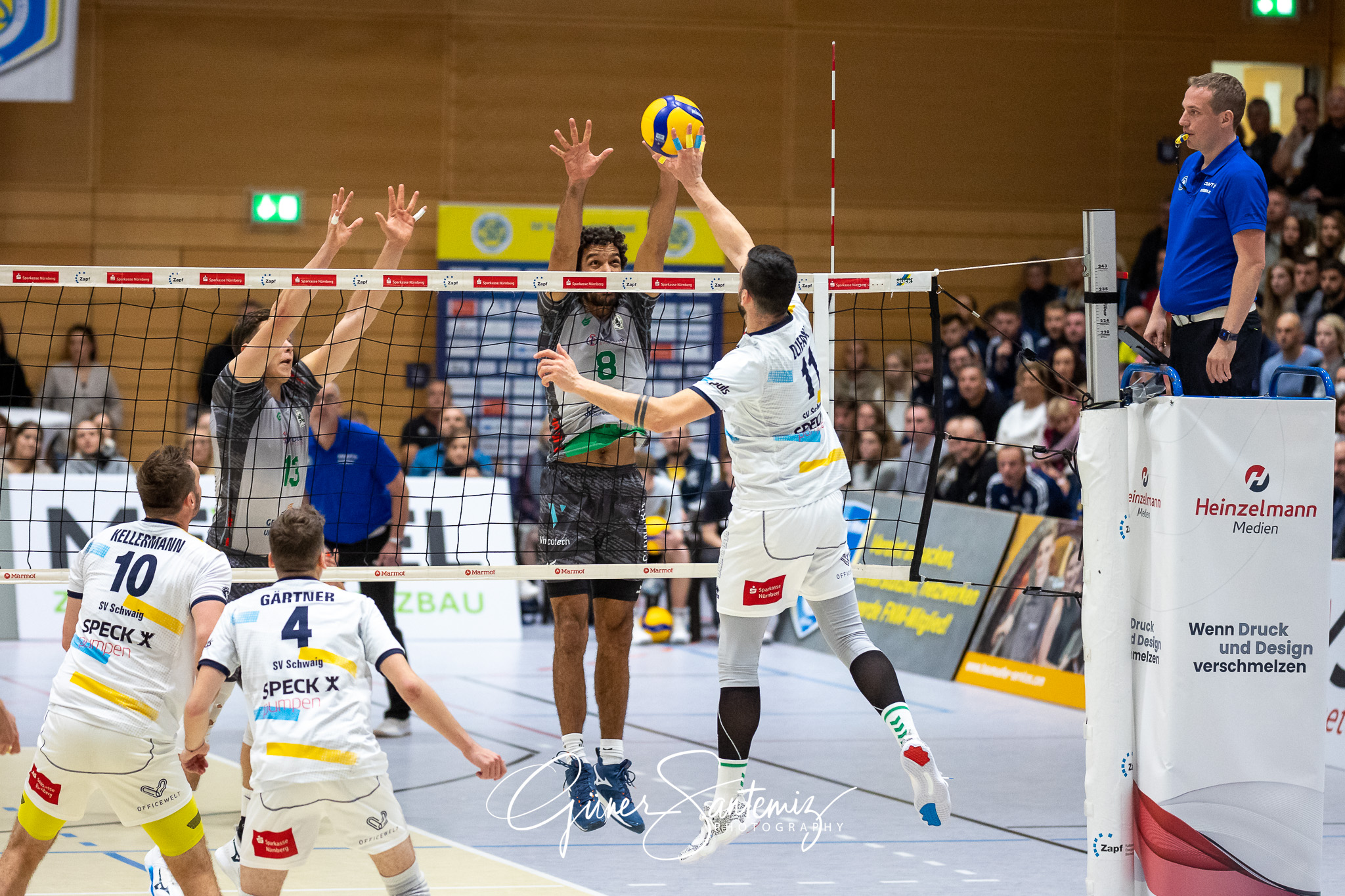 SV Schwaig - TSV Haching Muenchen - Volleyball - DVV-Pokal - Ach