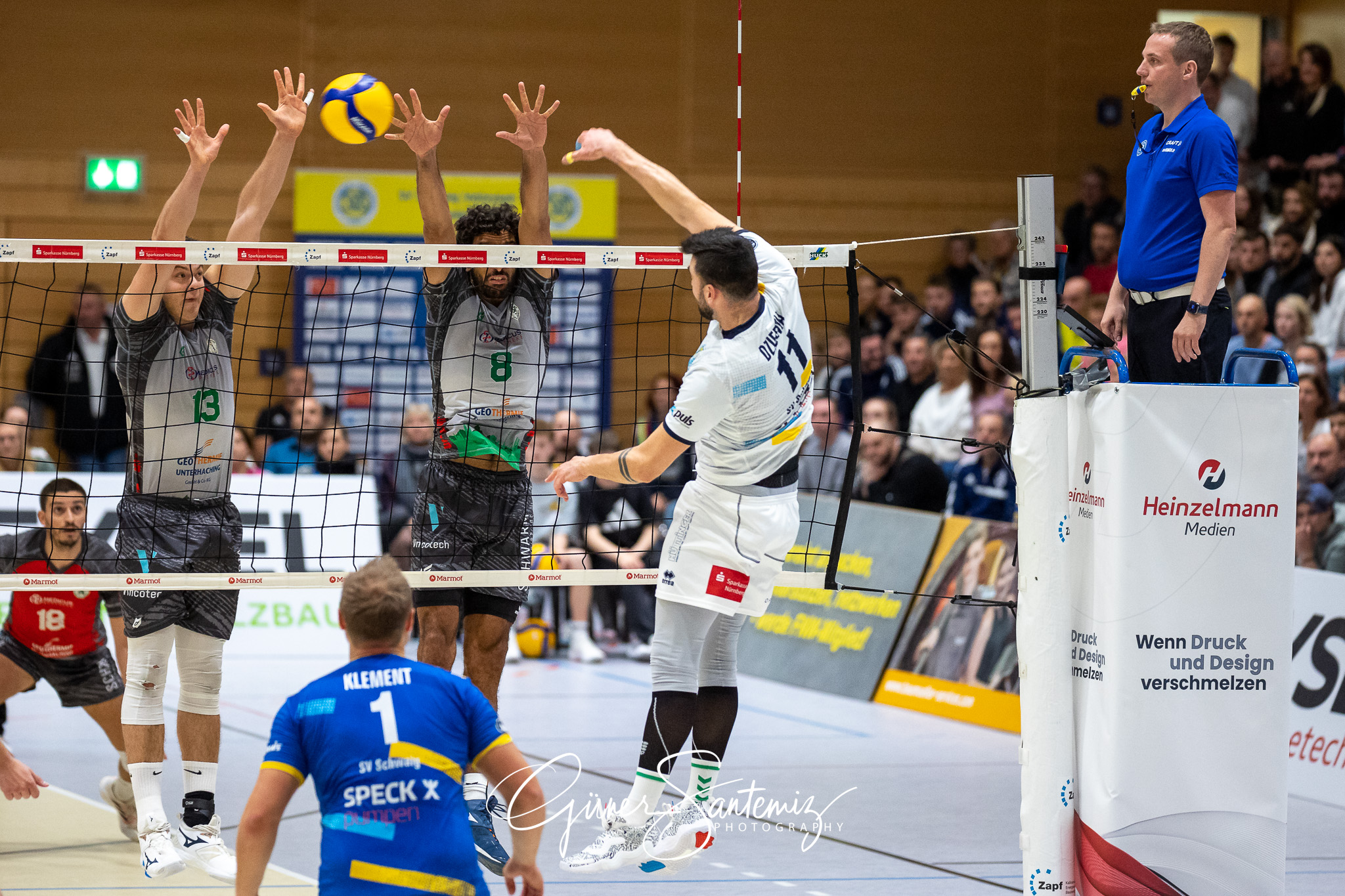SV Schwaig - TSV Haching Muenchen - Volleyball - DVV-Pokal - Ach