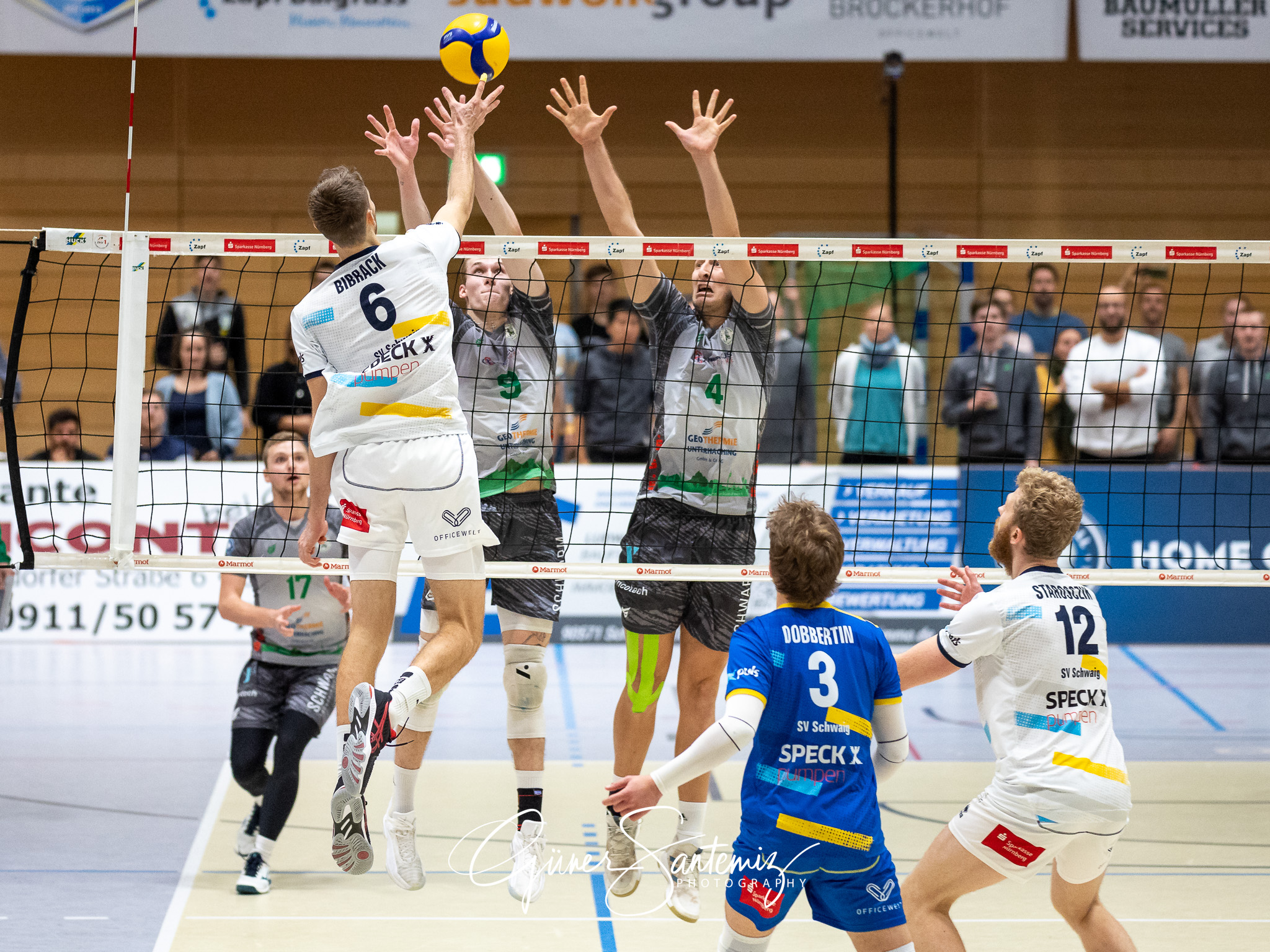 SV Schwaig - TSV Haching Muenchen - Volleyball - DVV-Pokal - Ach