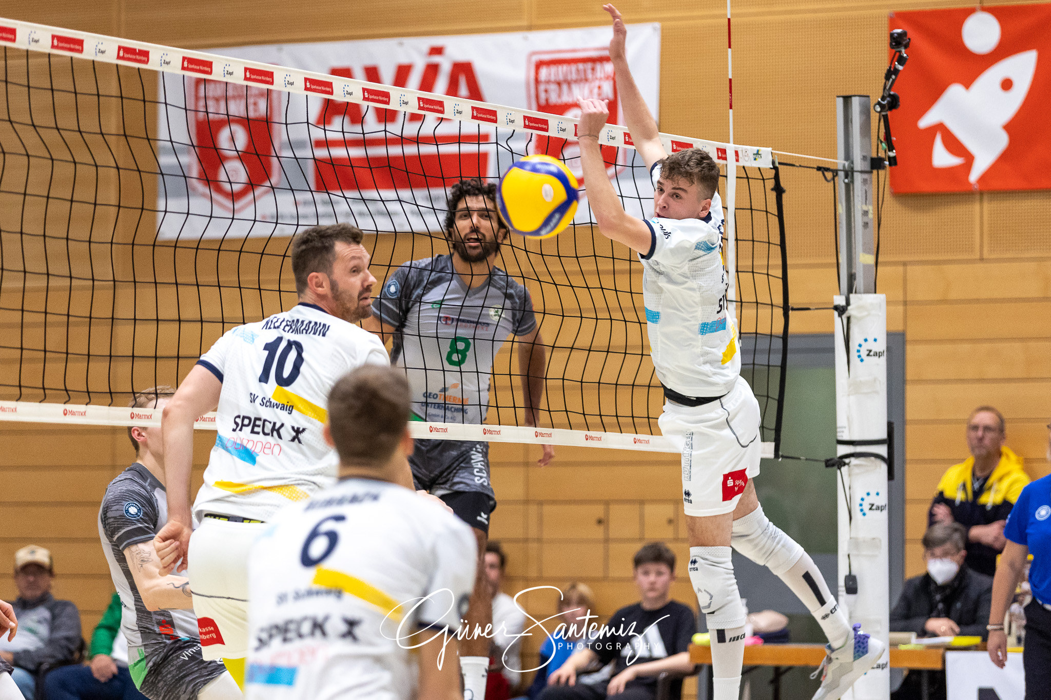 SV Schwaig - TSV Haching Muenchen - Volleyball - DVV-Pokal - Ach