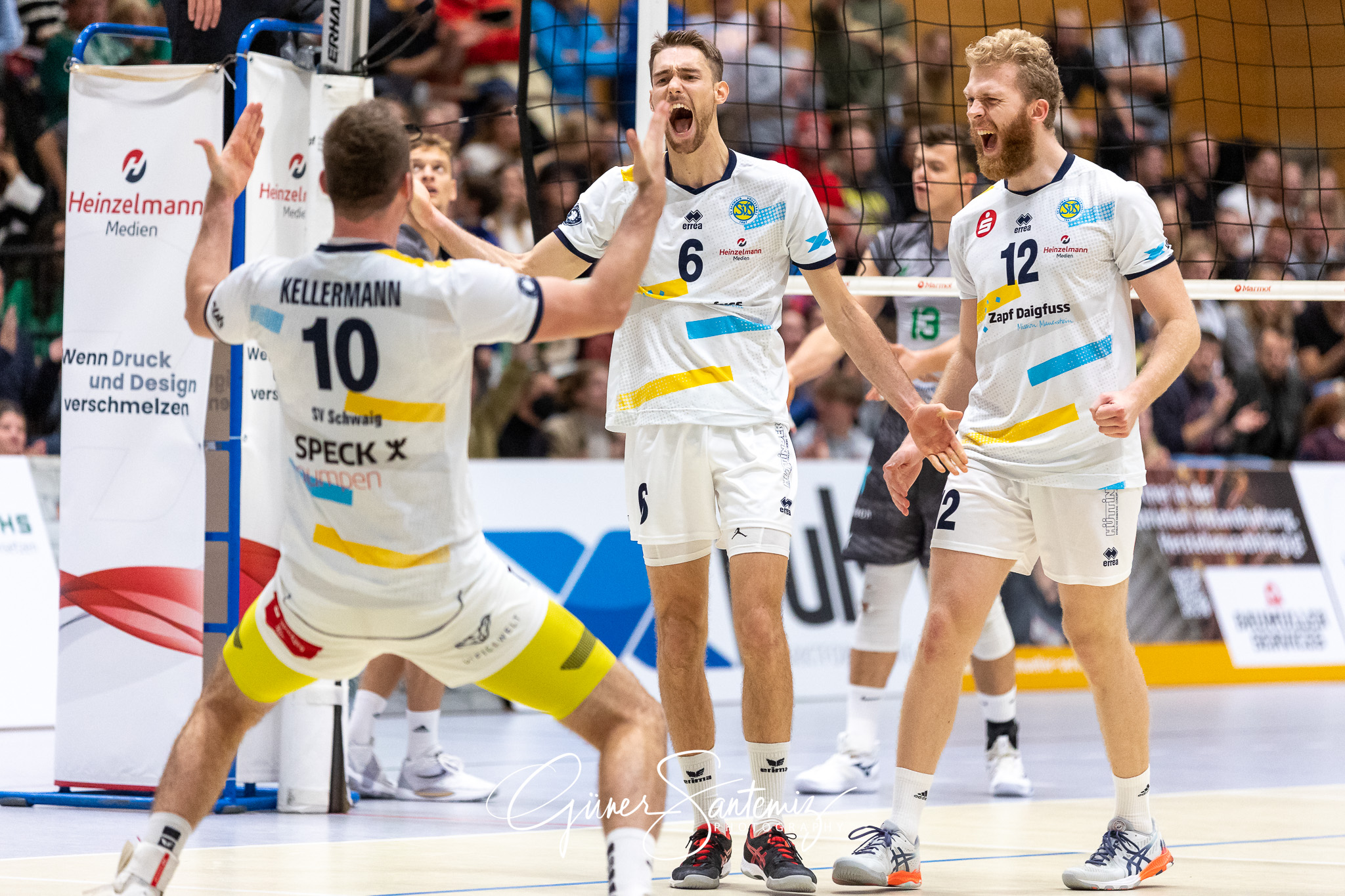 SV Schwaig - TSV Haching Muenchen - Volleyball - DVV-Pokal - Ach