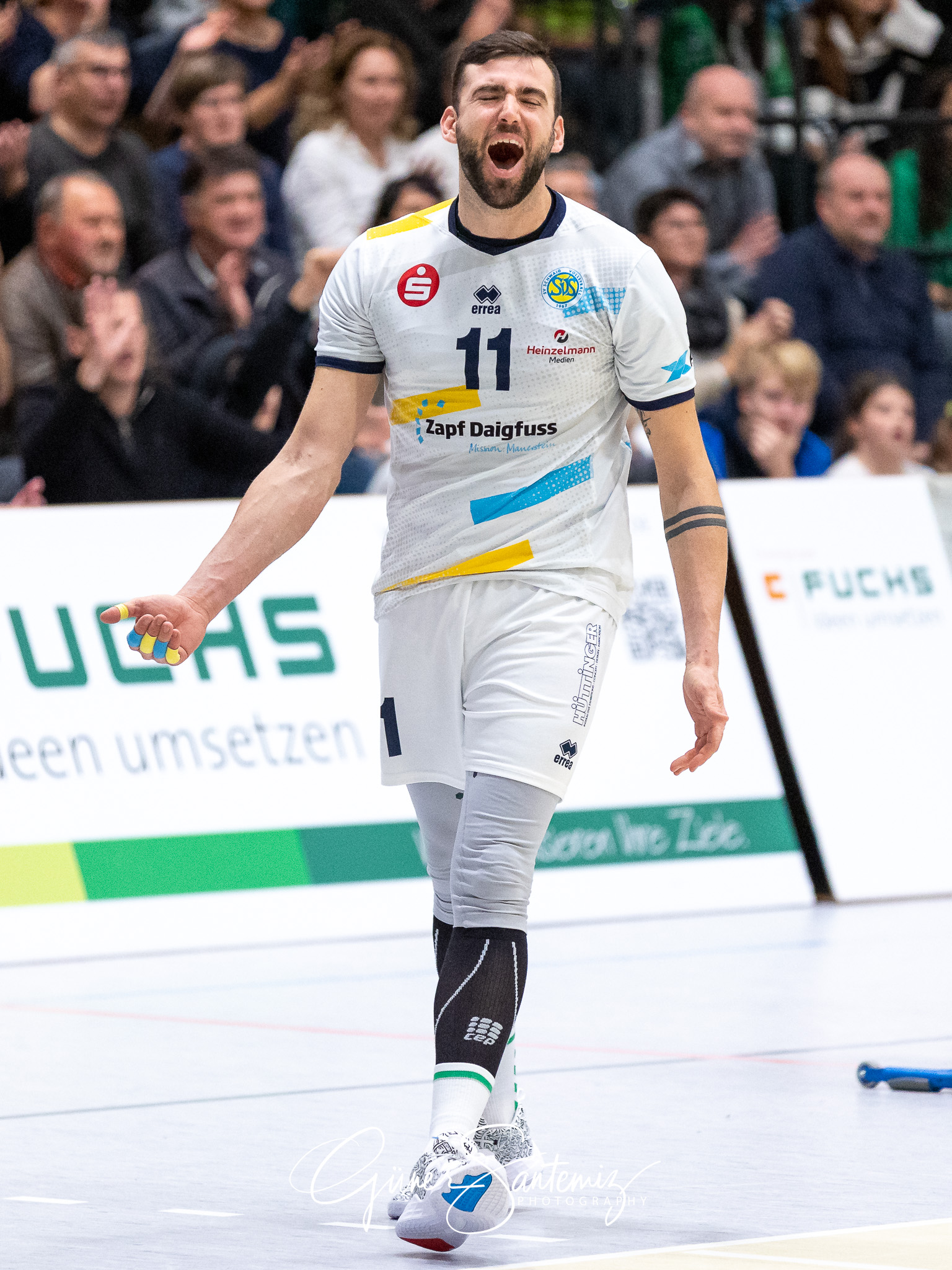 SV Schwaig - TSV Haching Muenchen - Volleyball - DVV-Pokal - Ach